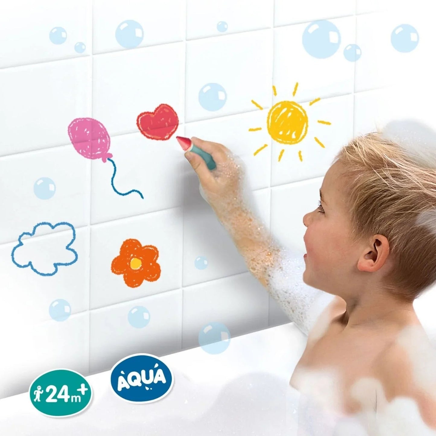 SES Creative Bath Crayons 8 pcs - mezetto ebebek ebebek