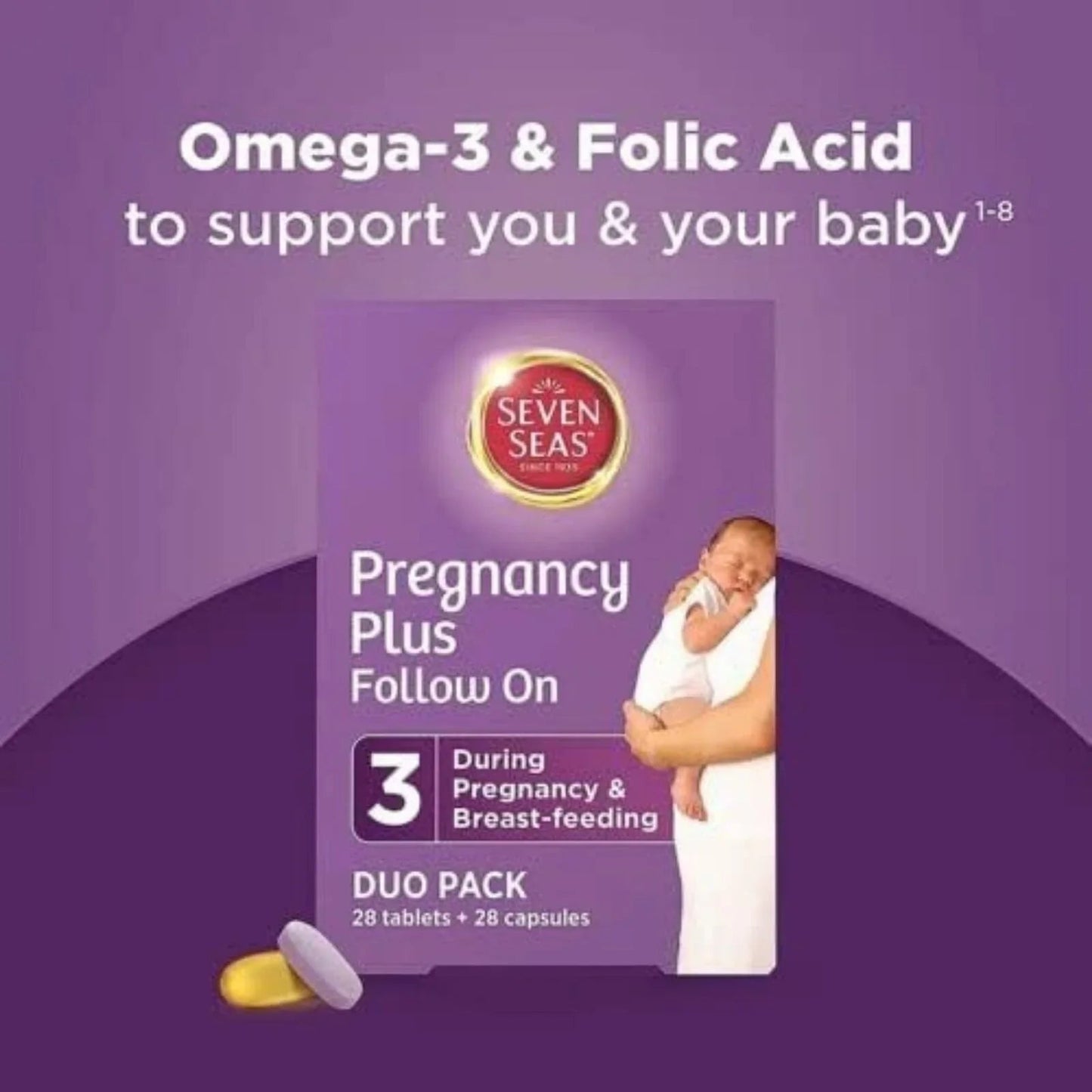 Seven Seas Pregnancy & Breast Feeding Vitamins 56 pcs - mezetto ebebek ebebek