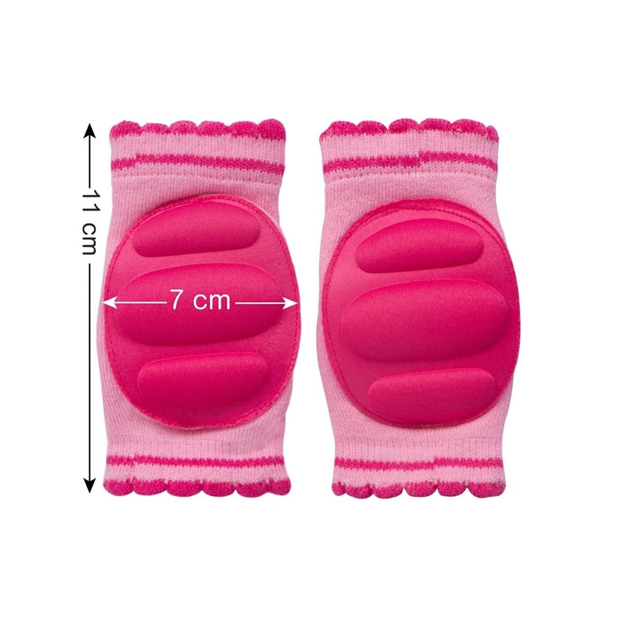 Sevi Bebe Baby Knee Pads - Pink - mezetto ebebek ebebek