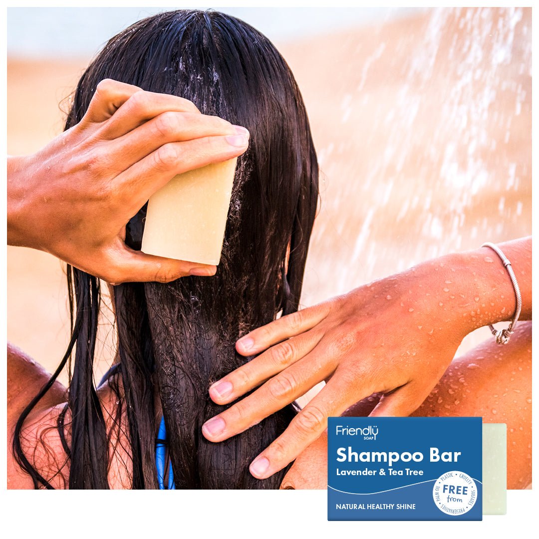 Shampoo Bar - Lavender & Tea Tree - mezetto Friendly Soap Friendly Soap
