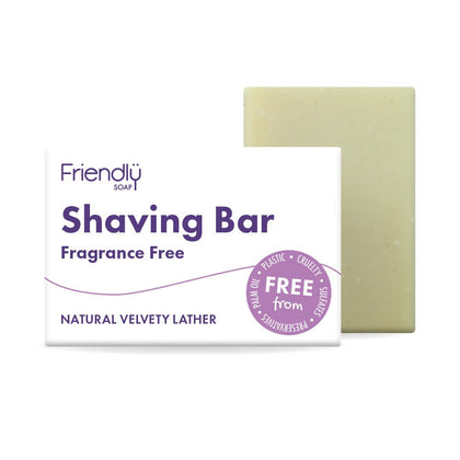 Shaving Bar - Fragrance - free - mezetto Friendly Soap Friendly Soap