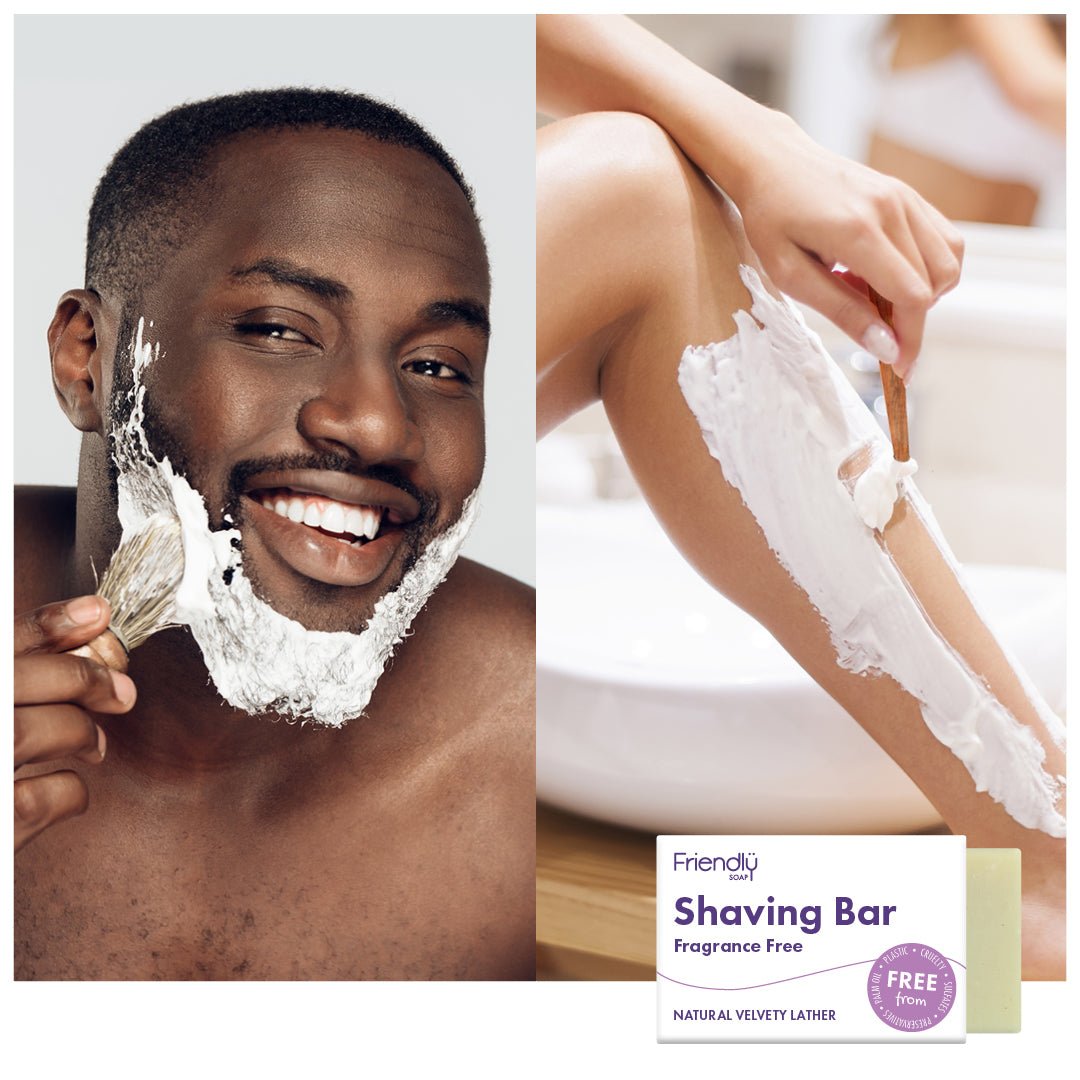 Shaving Bar - Fragrance - free - mezetto Friendly Soap Friendly Soap