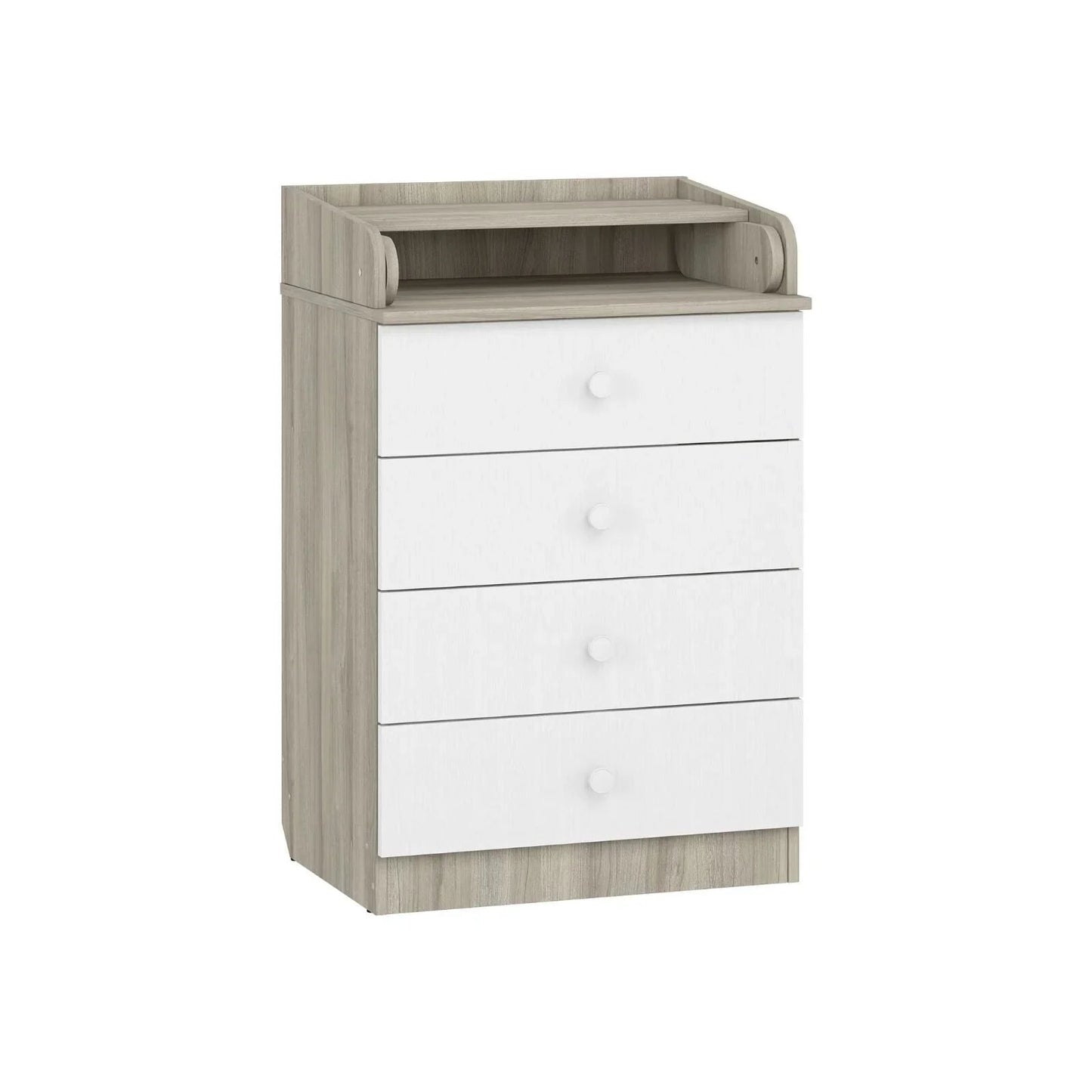 Shefa Kids 600 Changing Dressers - Elm/White - mezetto ebebek ebebek