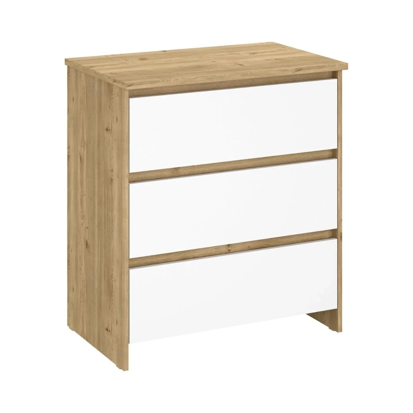 Shefa Kids 880 Baby Changing Unit - Cremona Oak/White - mezetto ebebek ebebek
