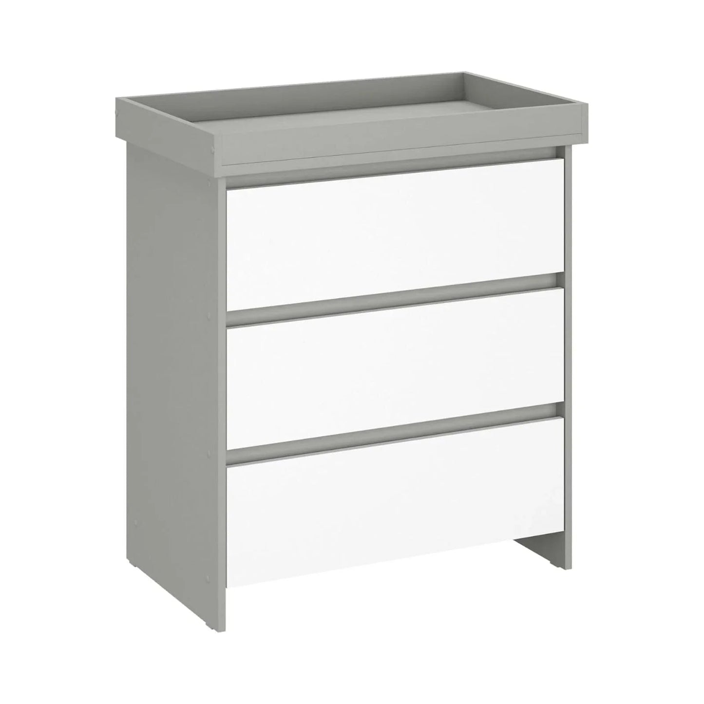 Shefa Kids 880 Baby Changing Unit - Grey/White - mezetto ebebek ebebek