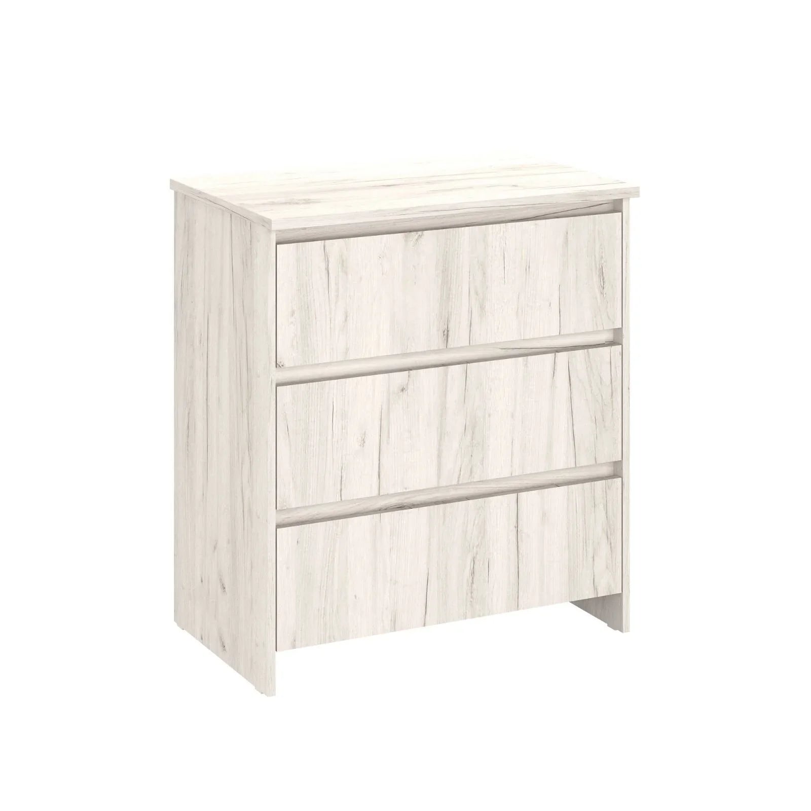 Shefa Kids 880 Baby Changing Unit - White Craft Oak - mezetto ebebek ebebek