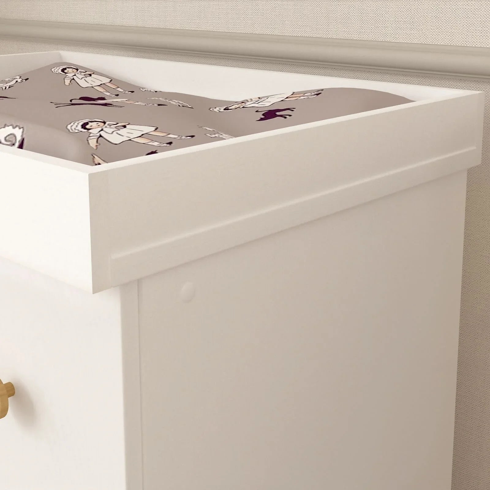 Shefa Kids 888 Changing Dresser - White - mezetto ebebek ebebek