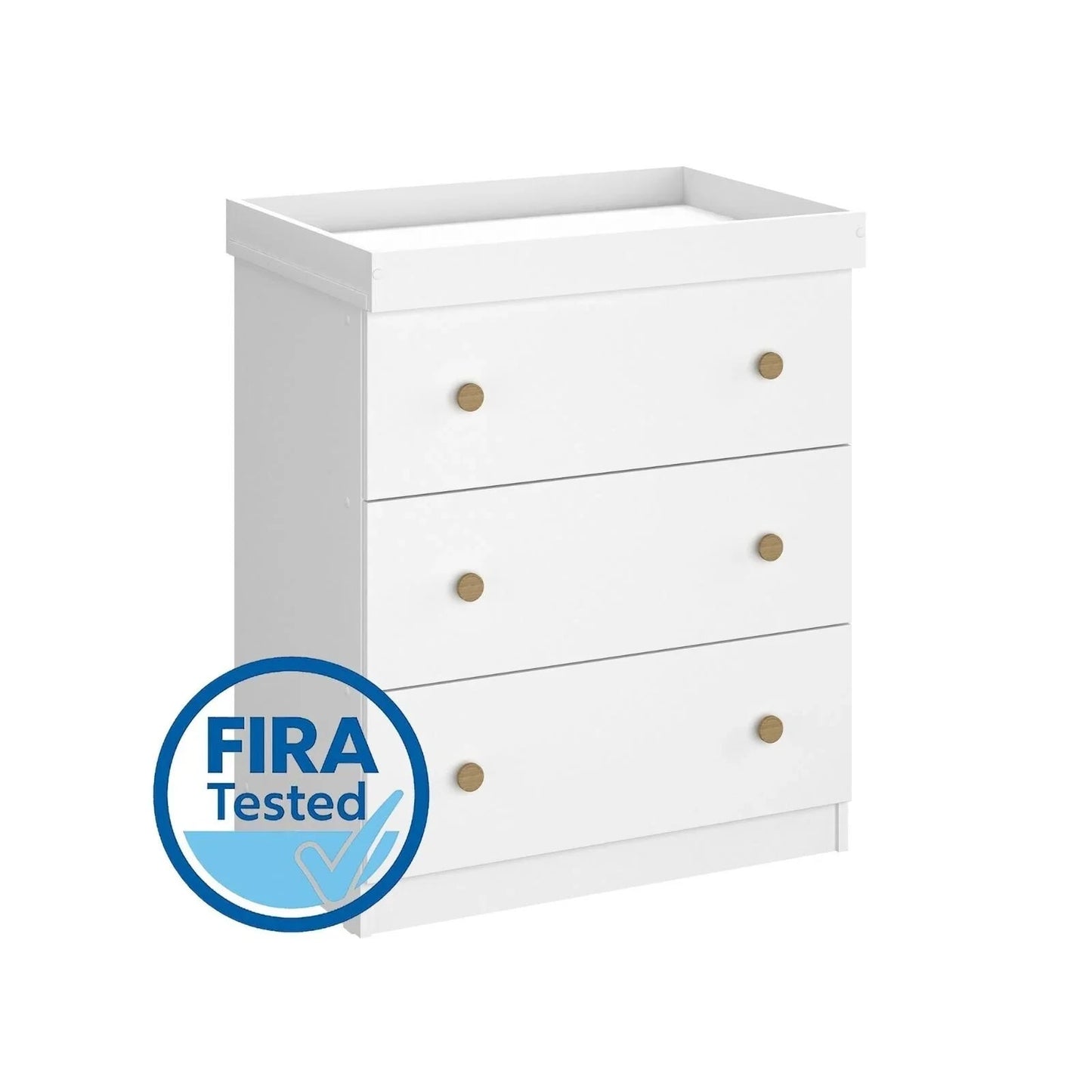 Shefa Kids 888 Changing Dresser - White - mezetto ebebek ebebek