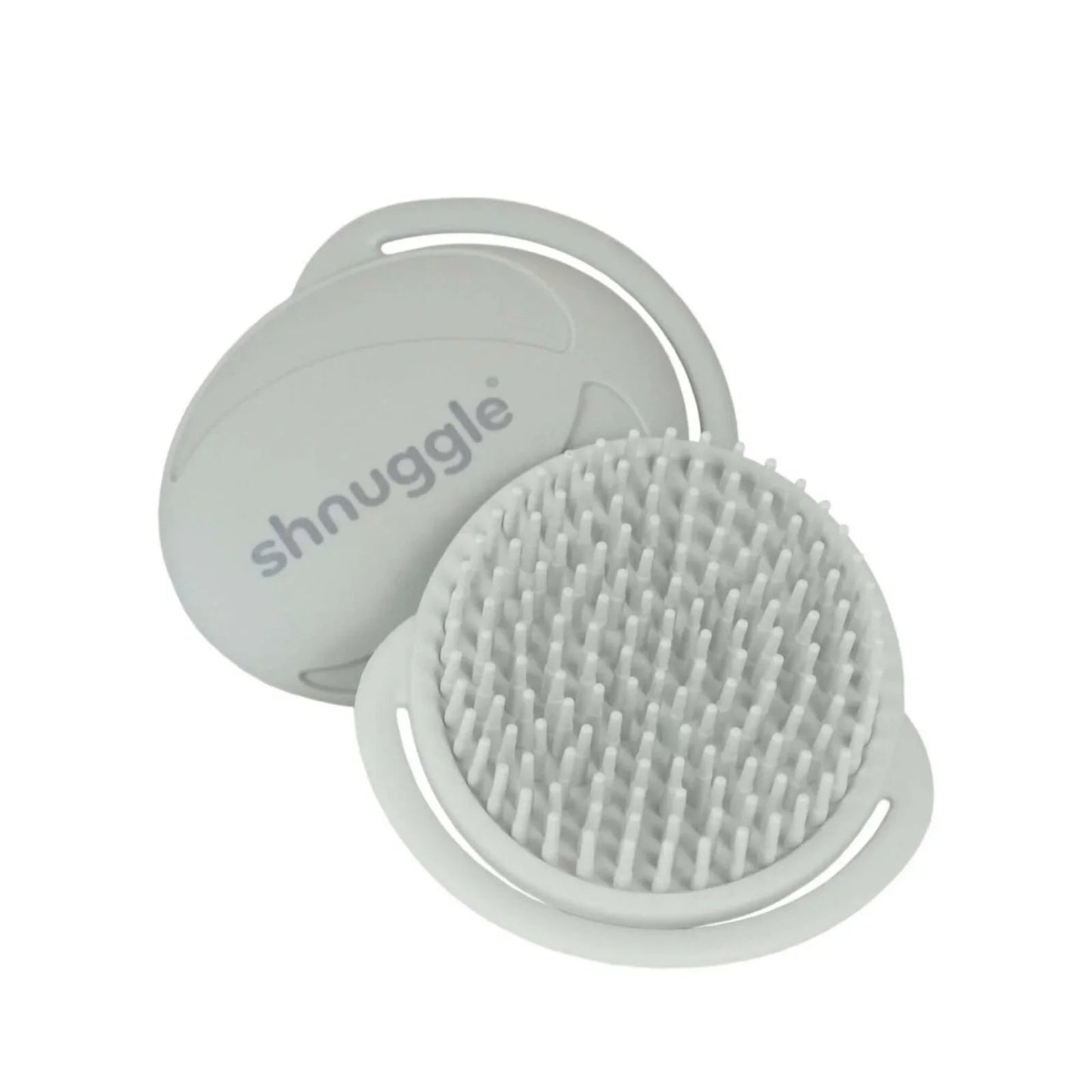 Shnuggle Baby Bath Brush Grey - mezetto ebebek ebebek