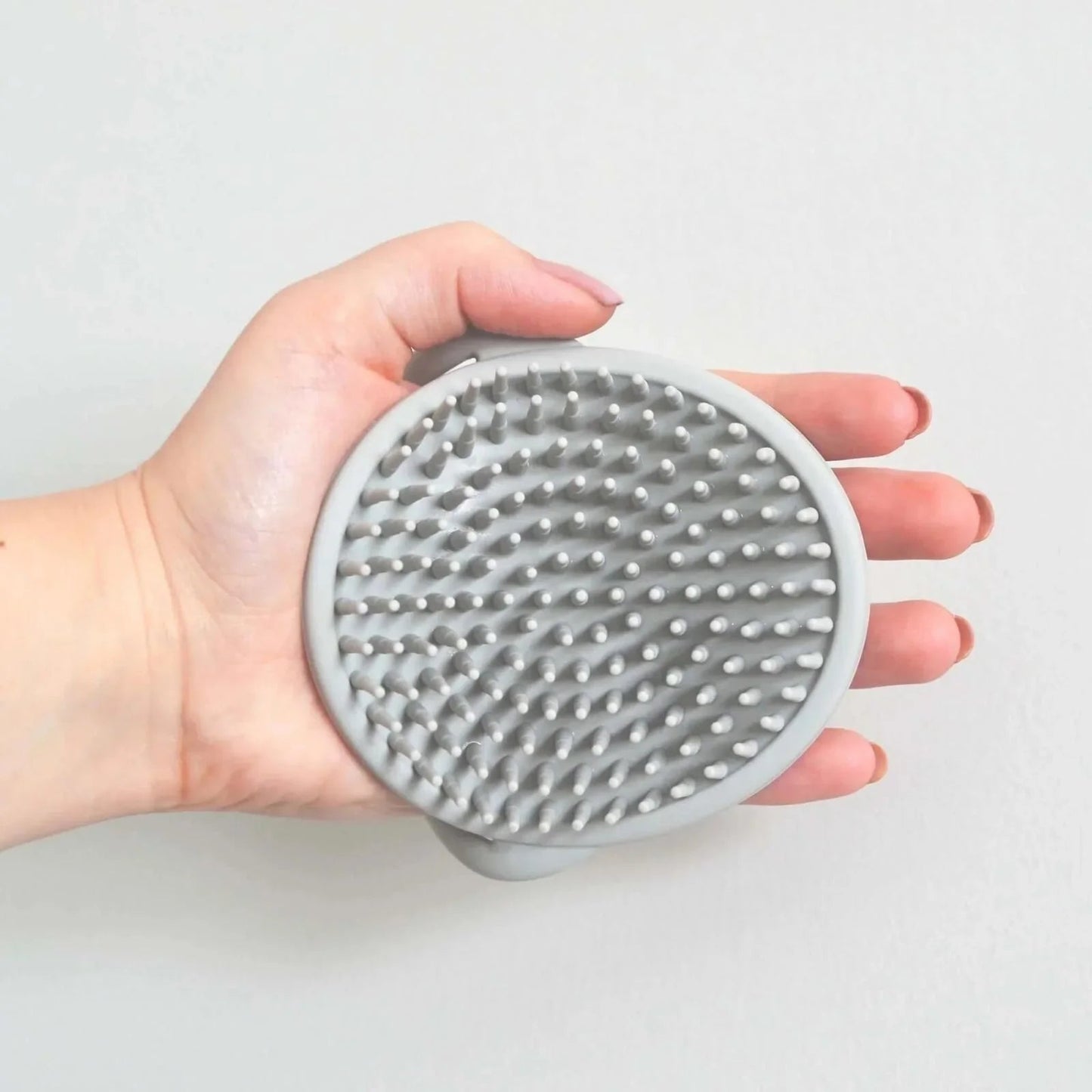 Shnuggle Baby Bath Brush Grey - mezetto ebebek ebebek
