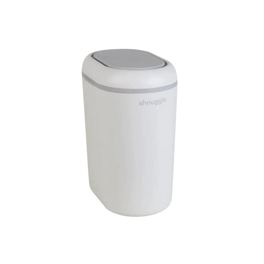 Shnuggle Eco - Touch Nappy Bin - White - mezetto ebebek ebebek