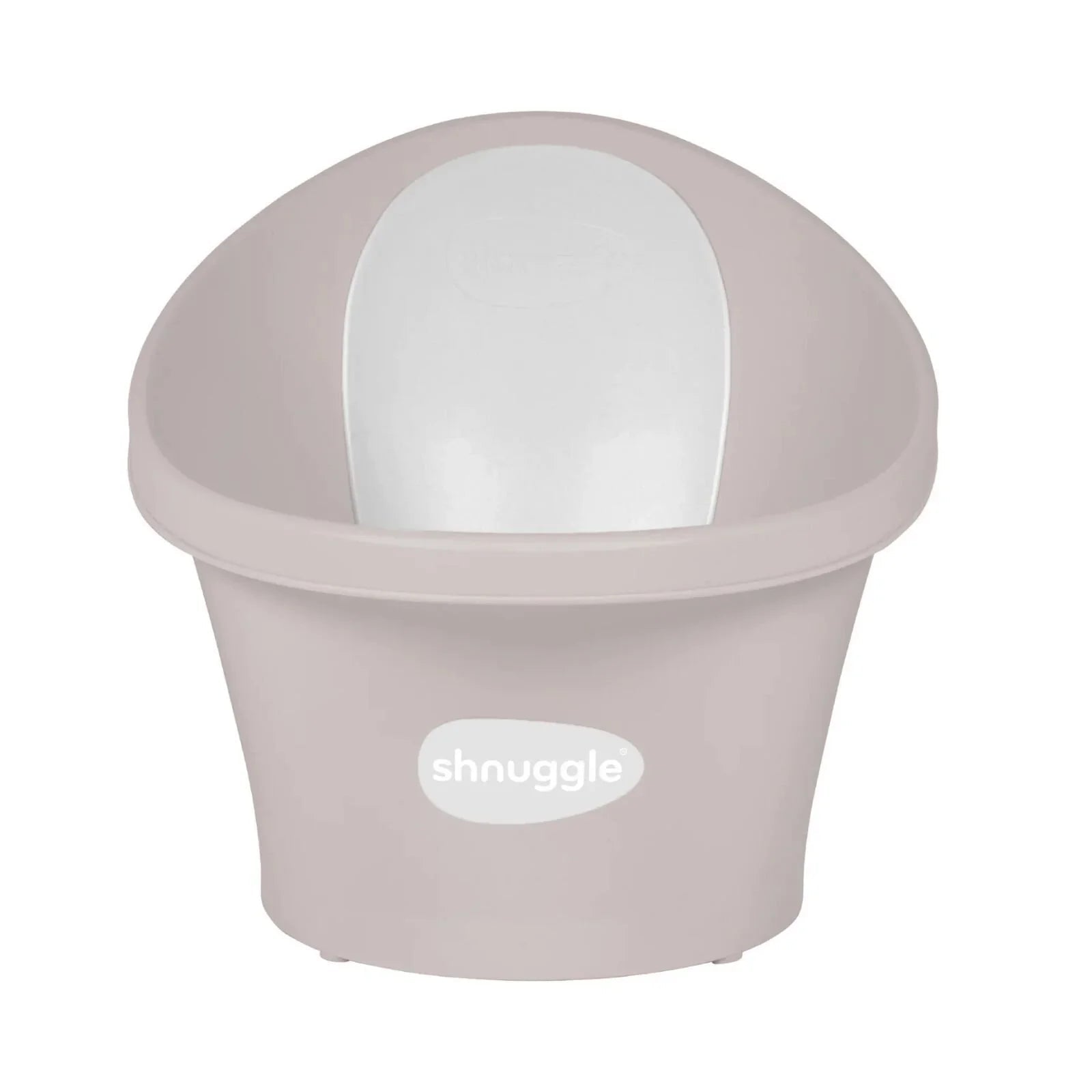 Shnuggle Newborn Baby Bath with Plug - Taupe - mezetto ebebek ebebek