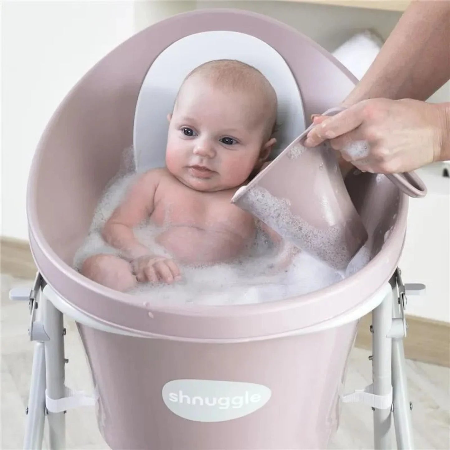 Shnuggle Washy Bath Jug – Blossom - mezetto ebebek ebebek