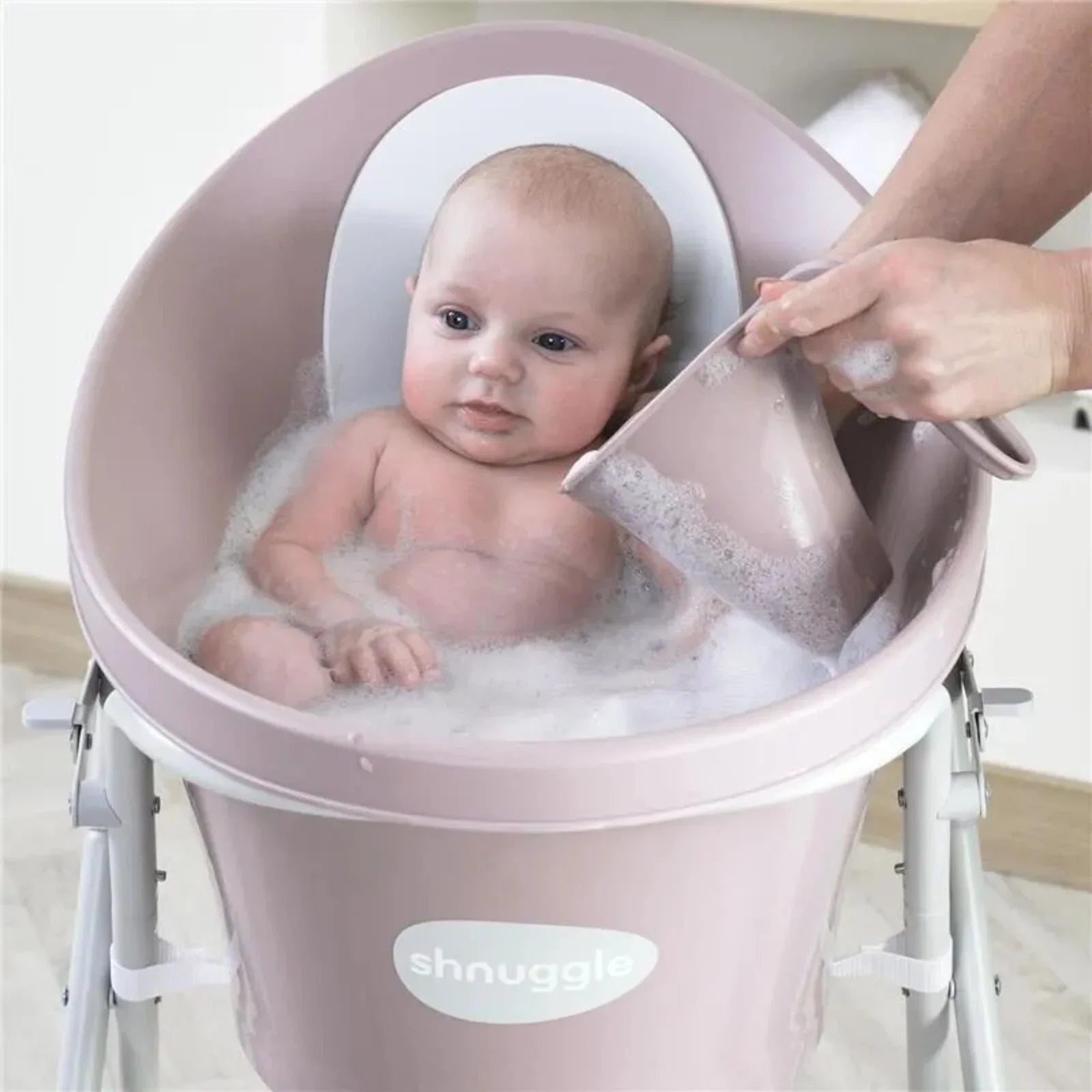 Shnuggle Washy Bath Jug – Blossom - mezetto ebebek ebebek