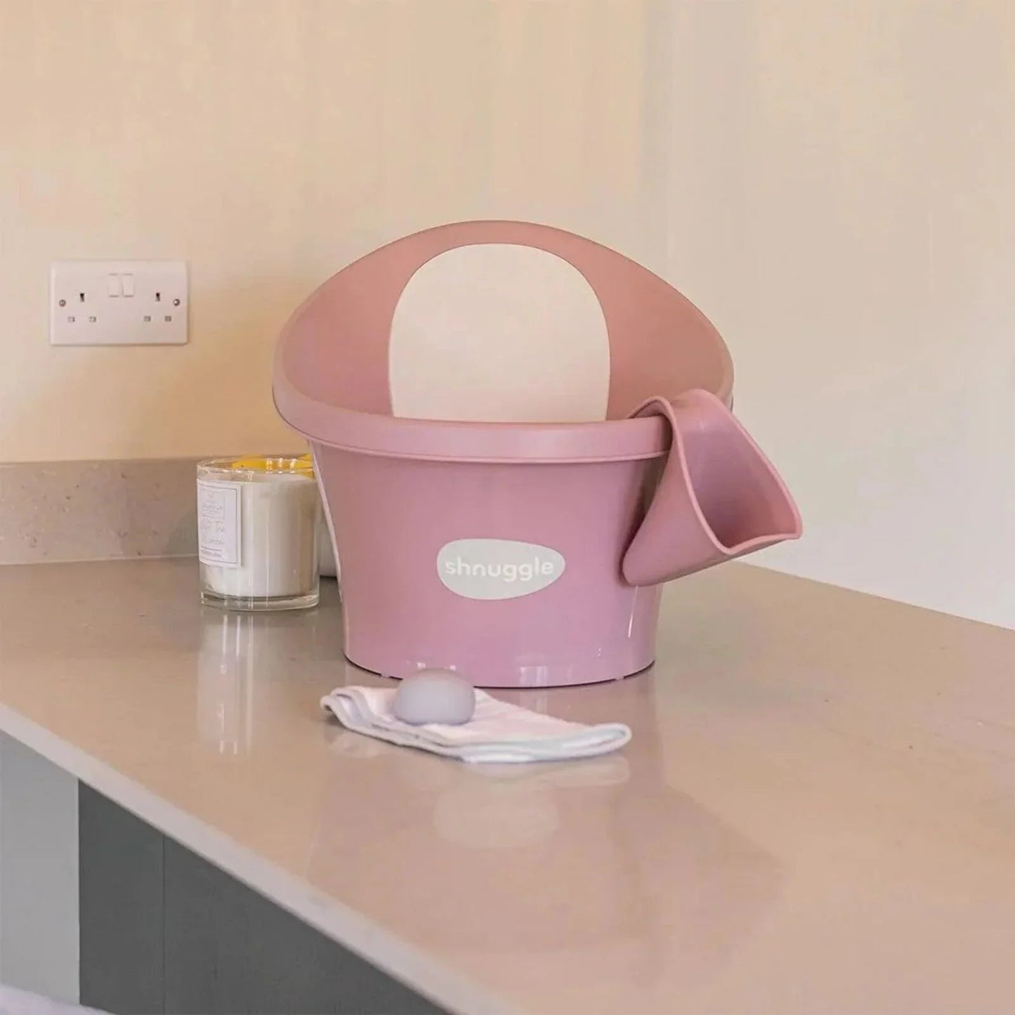 Shnuggle Washy Bath Jug – Blossom - mezetto ebebek ebebek