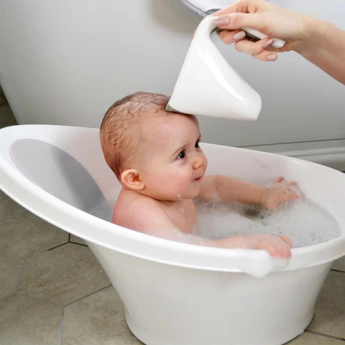 Shnuggle Washy Bath Jug White - mezetto ebebek ebebek