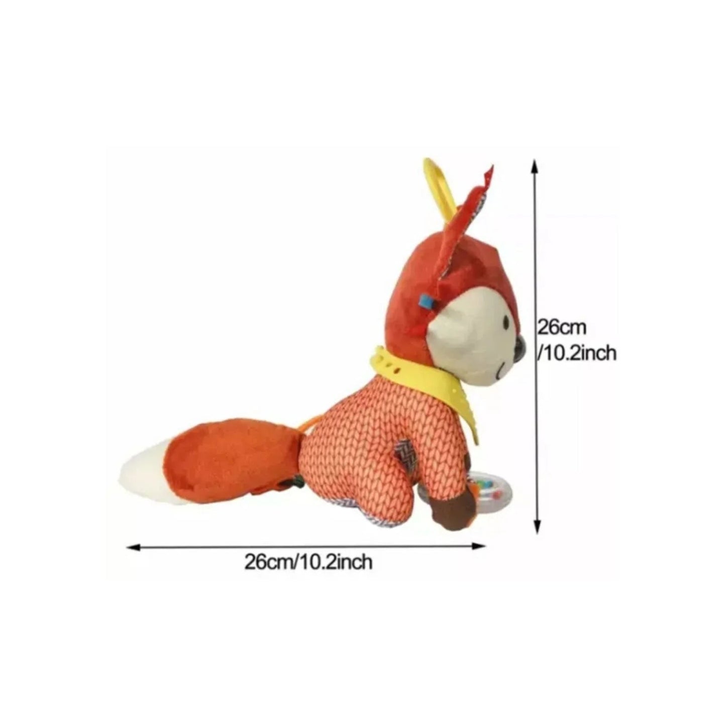 Skip Hop Bandana Buddies Activity Toy - Fox - mezetto ebebek ebebek
