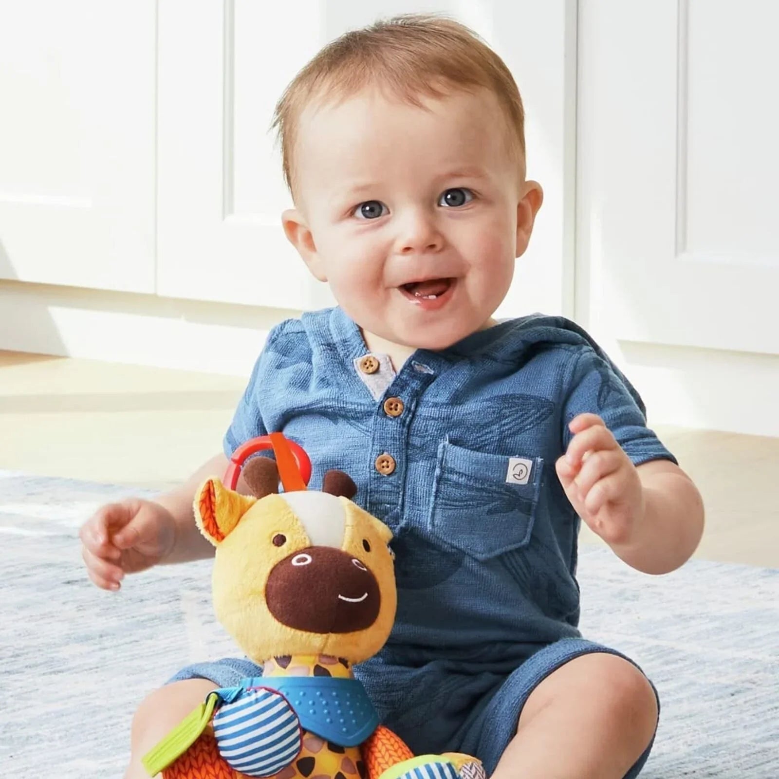 Skip Hop Bandana Buddies Activity Toy - Giraffe - mezetto ebebek ebebek