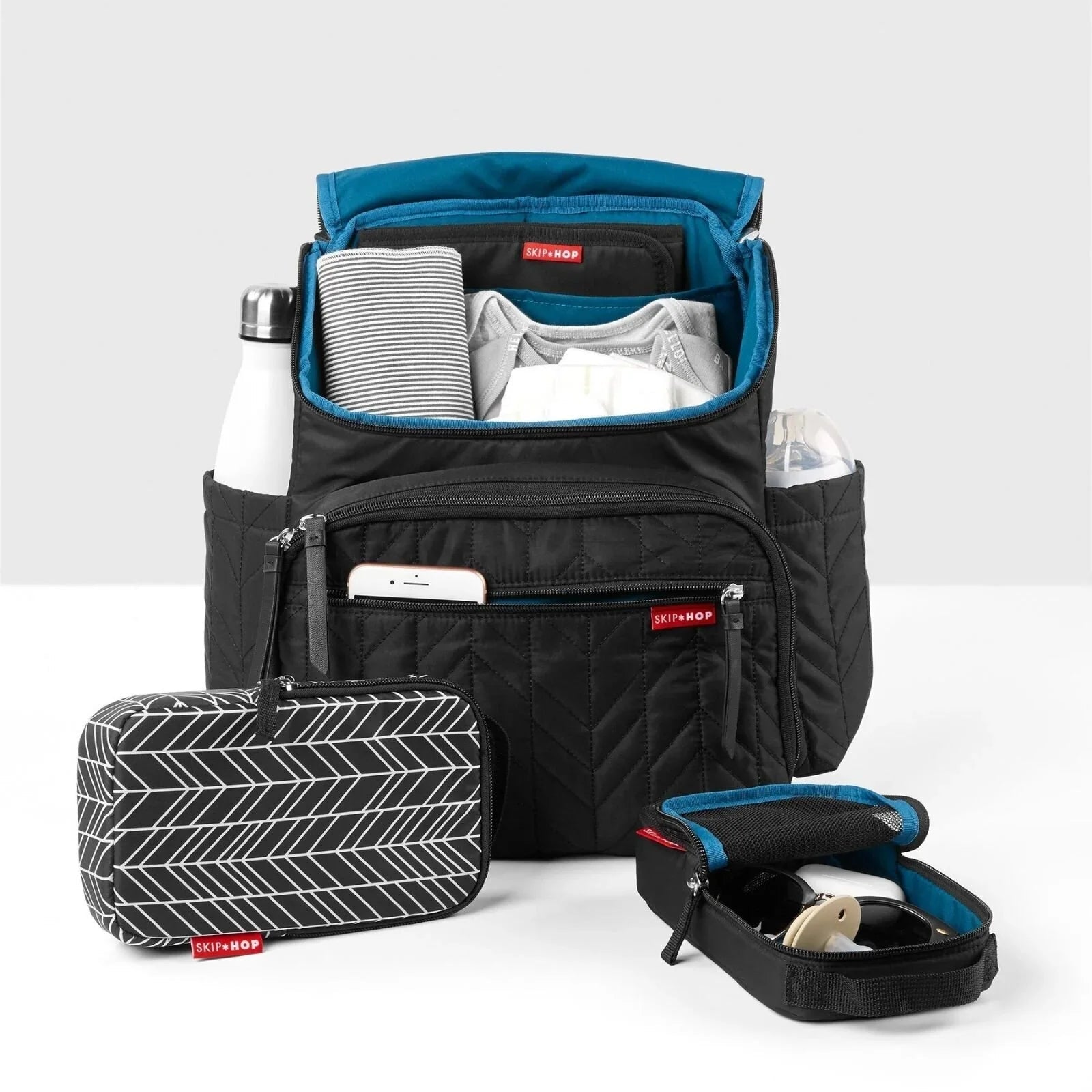 Skip Hop Forma Backpack Nappy Bag - Jet Black - mezetto ebebek ebebek