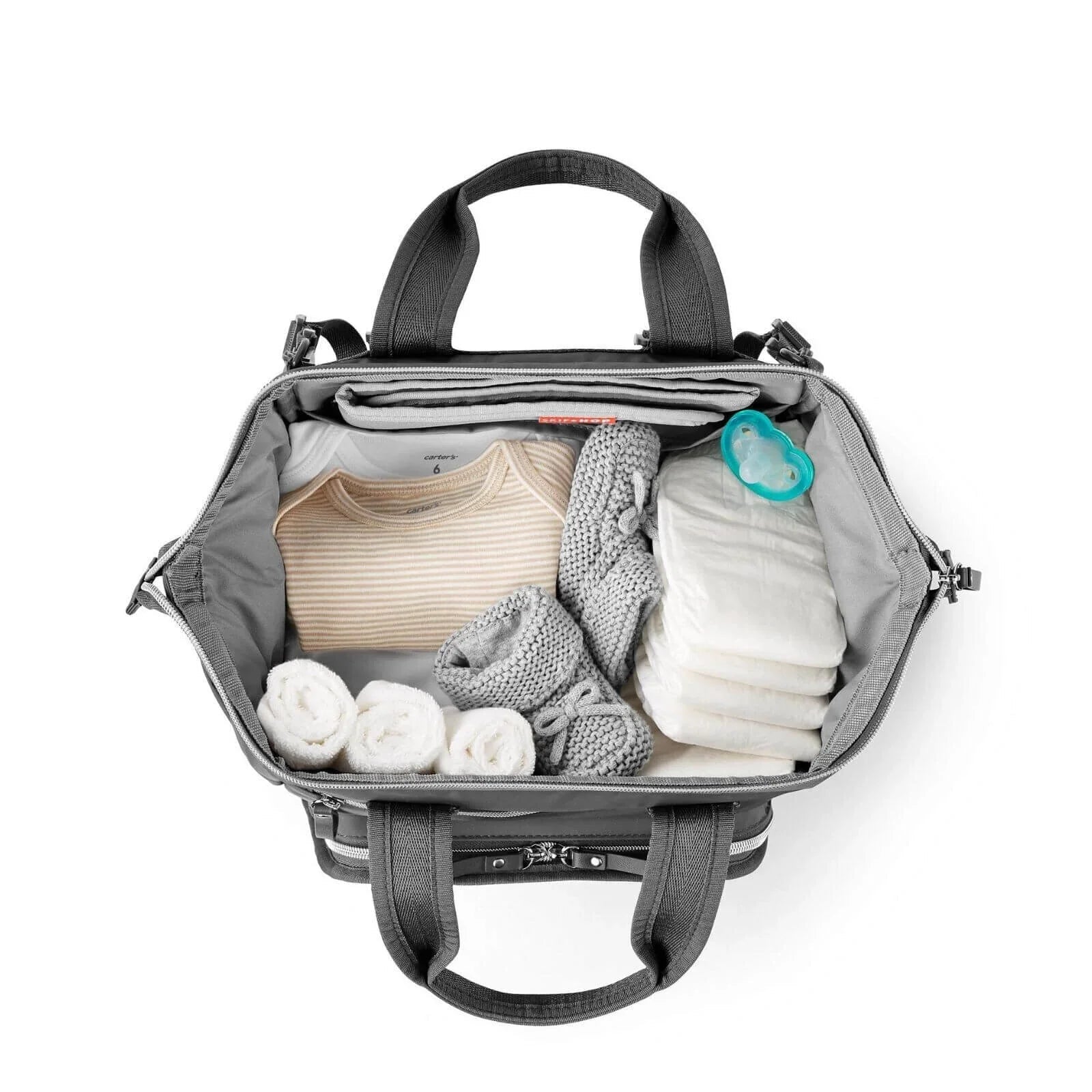 Skip Hop Mainframe Backpack Nappy Bag - Charcoal - mezetto ebebek ebebek