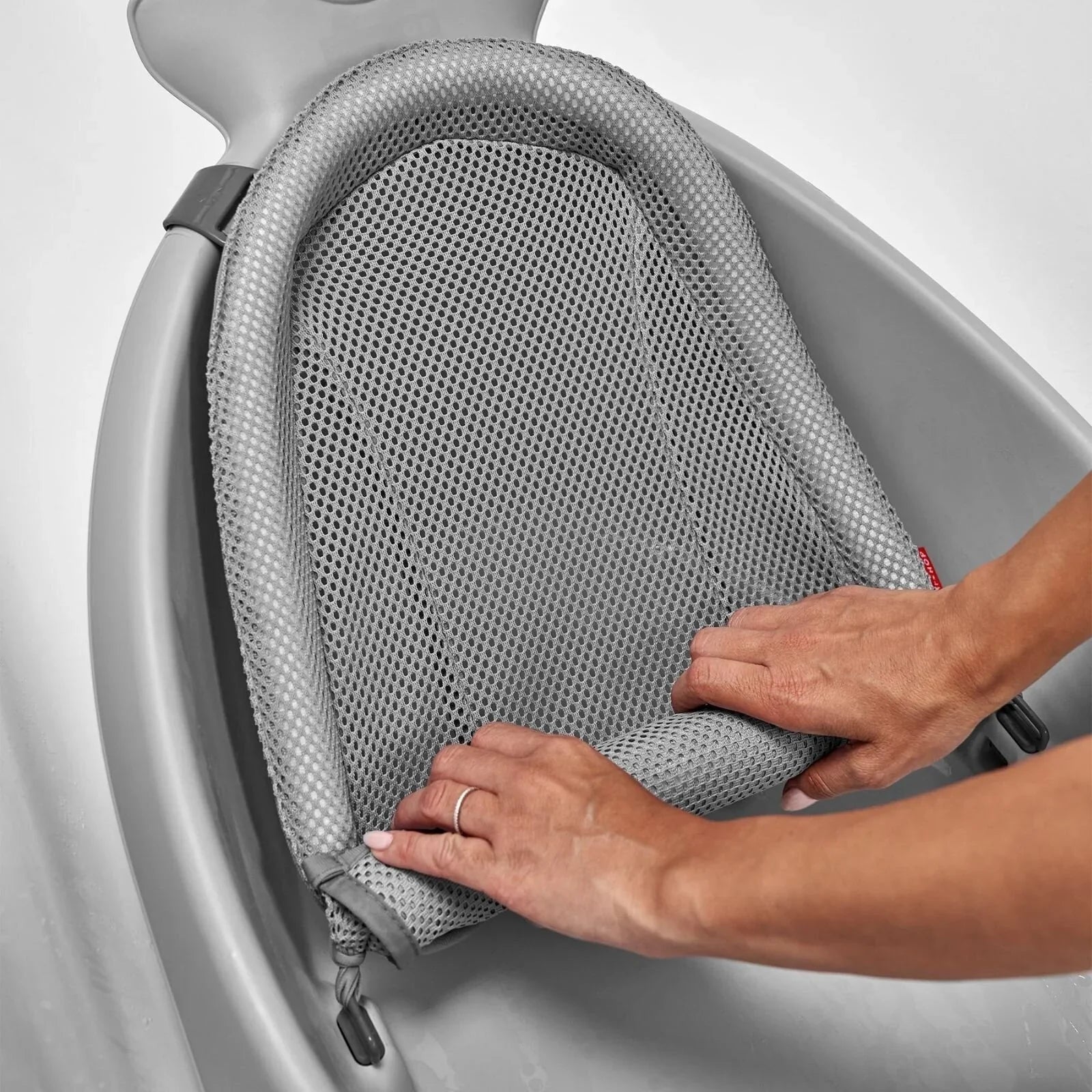 Skip Hop Moby Smart Sling 3 - Stage Baby Bath Tub - Grey - mezetto ebebek ebebek