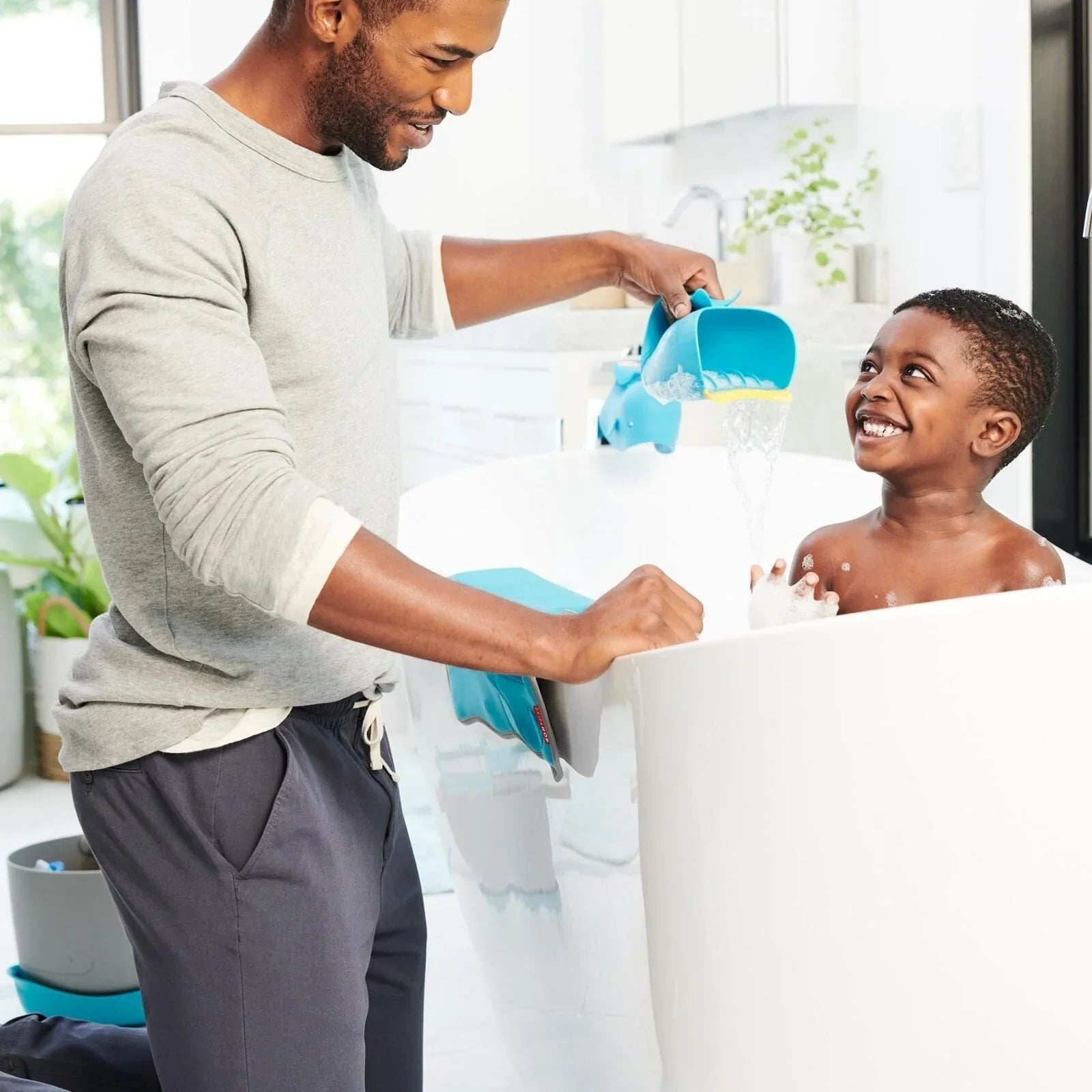Skip Hop Moby Waterfall Bath Rinser - mezetto ebebek ebebek