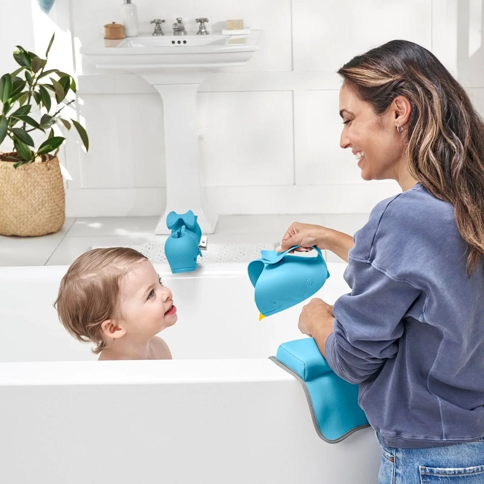 Skip Hop Moby Waterfall Bath Rinser - mezetto ebebek ebebek