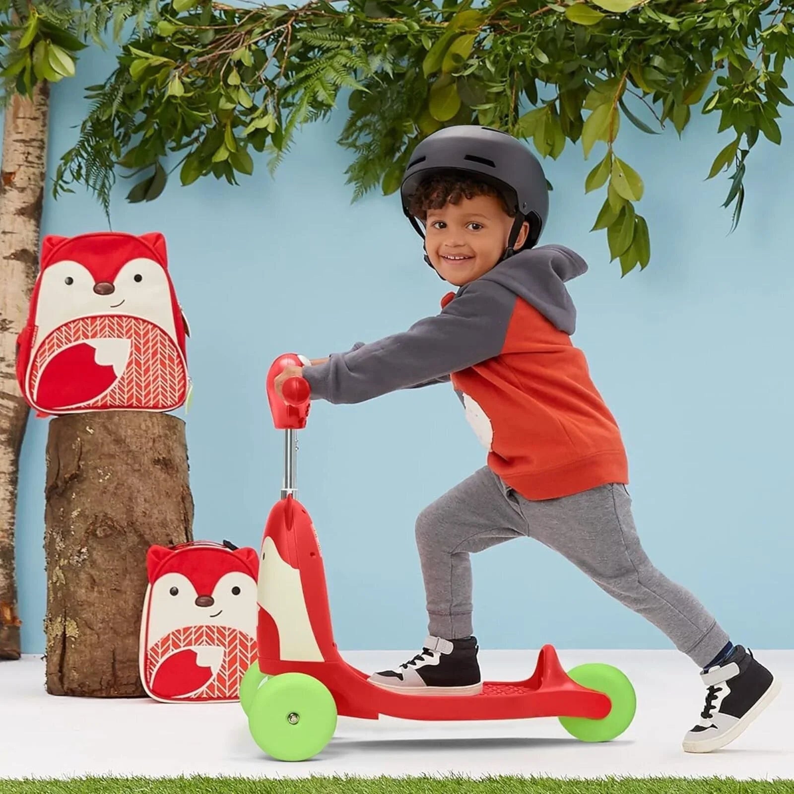 Skip Hop Zoo 3 - In - 1 Ride On - Fox - mezetto ebebek ebebek