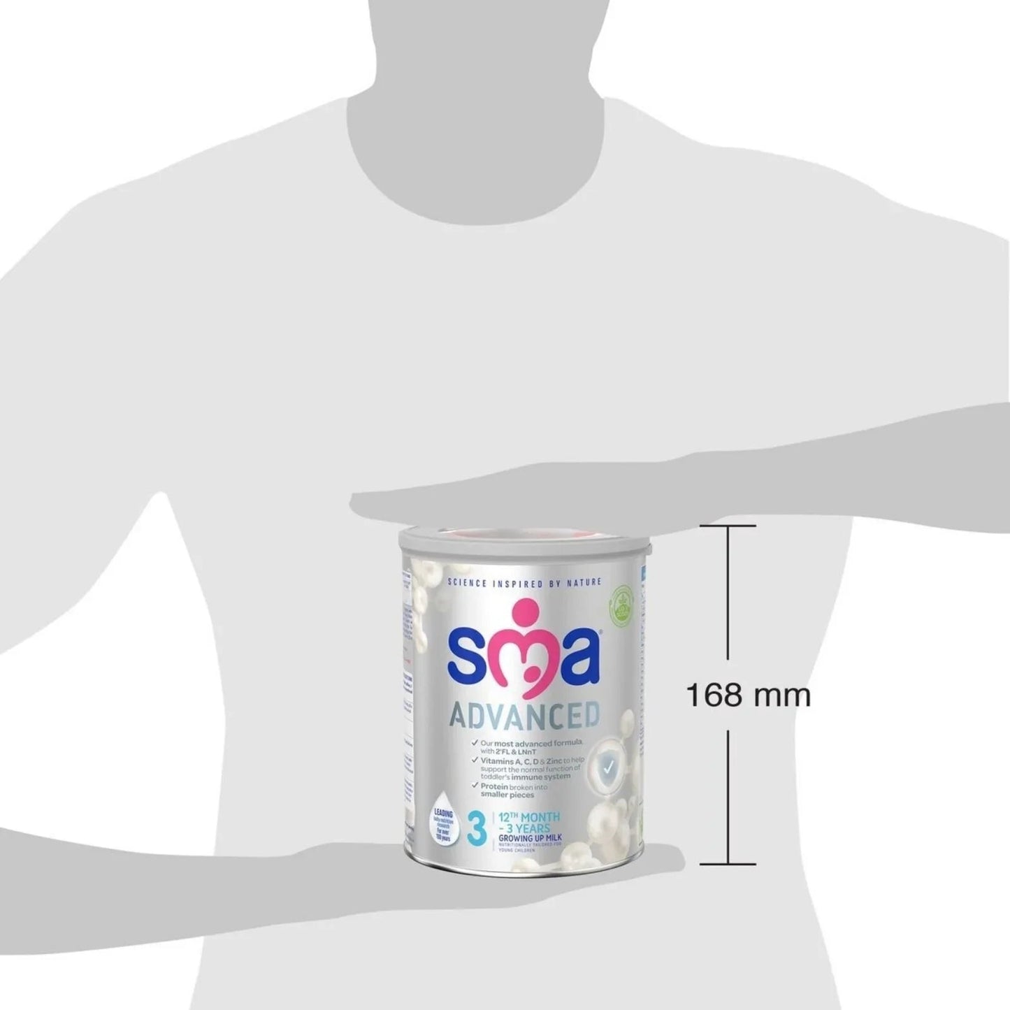 SMA Advanced 3 Toddler Milk Formula 12 - 36 months 800g - mezetto ebebek ebebek