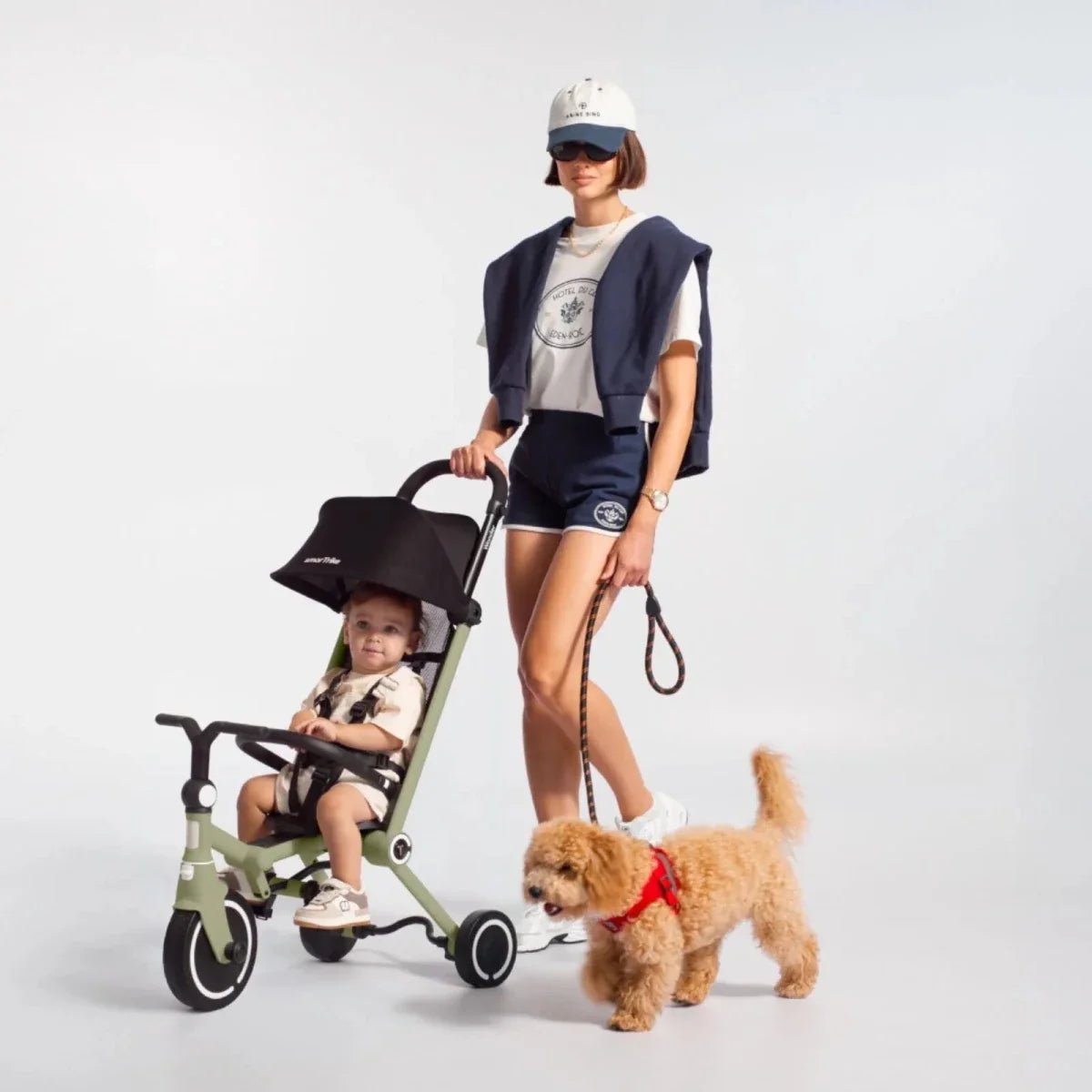 smarTrike Wonder Trike - Olive - mezetto ebebek ebebek