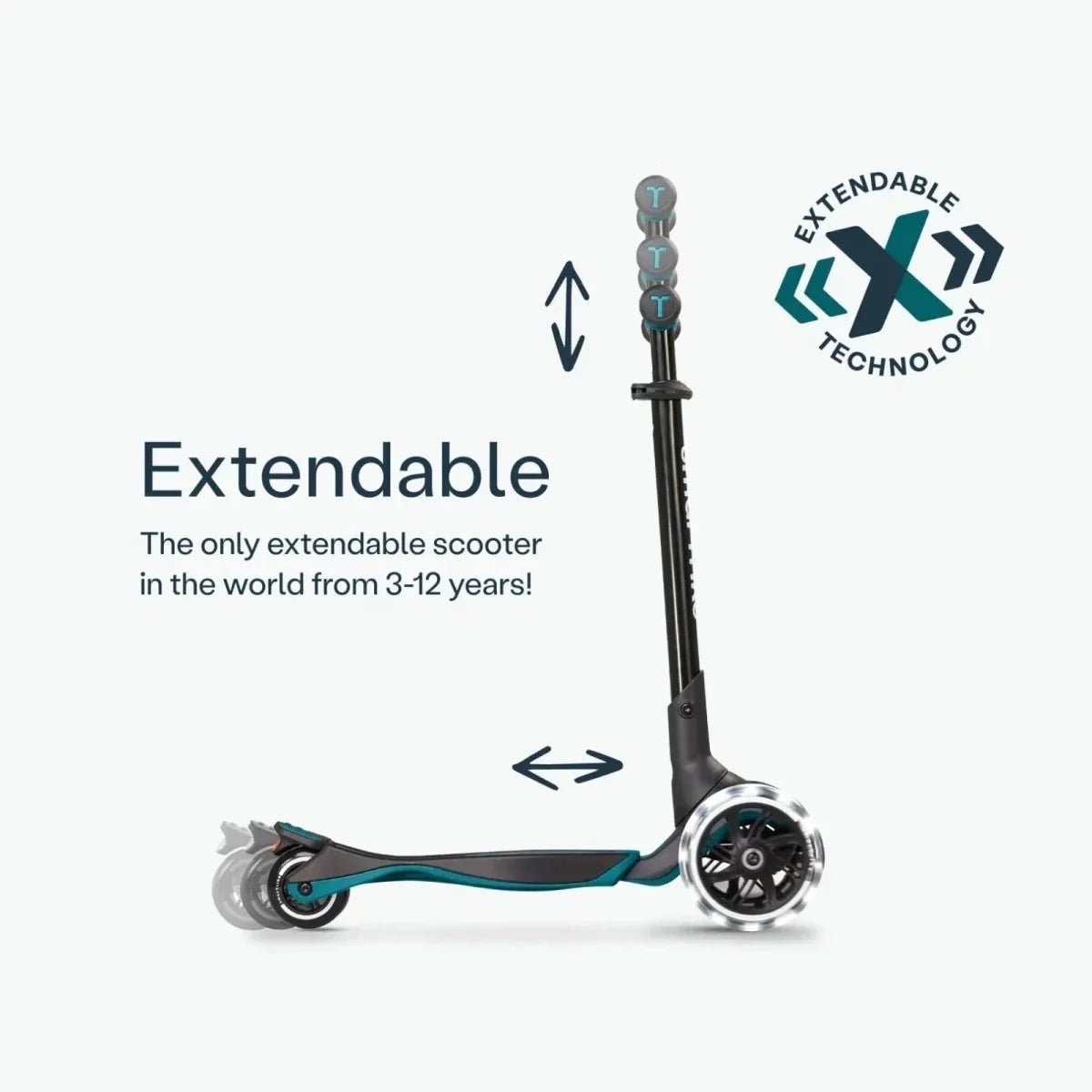 smarTrike Xtend Ride On Scooter 1 - 12 years - mezetto ebebek ebebek
