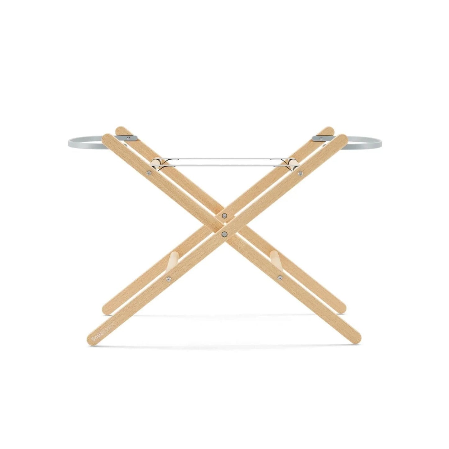 Snüz Baskit Moses Basket & Stand Bundle - Dark Grey & Natural - mezetto ebebek ebebek