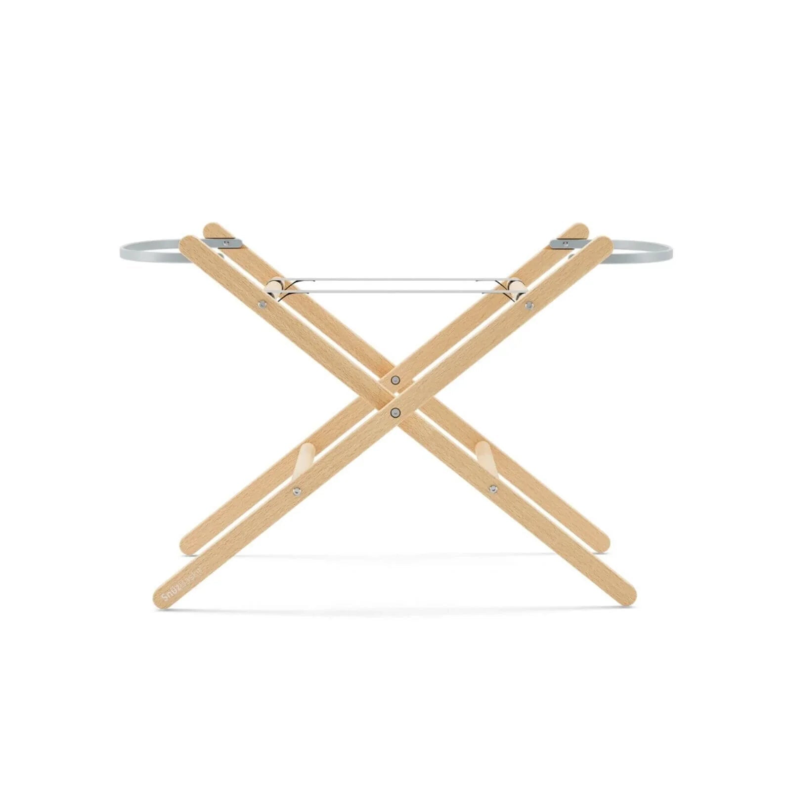 Snüz Baskit Moses Basket & Stand Bundle - Dark Grey & Natural - mezetto ebebek ebebek