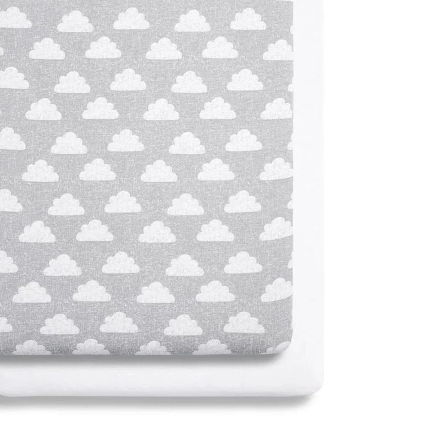 Snüz Crib Fitted Sheets 2 pcs - Cloud - mezetto ebebek ebebek