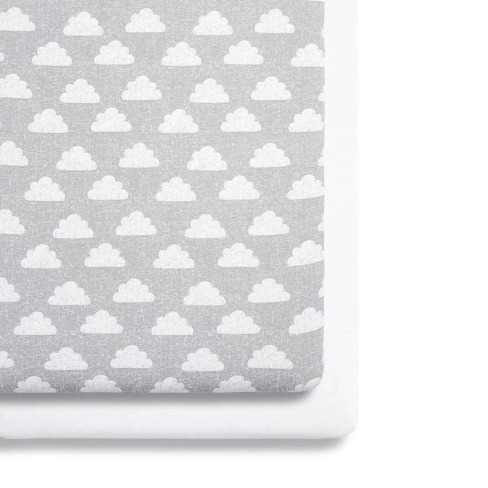 Snüz Crib Fitted Sheets 2 pcs - Cloud - mezetto ebebek ebebek