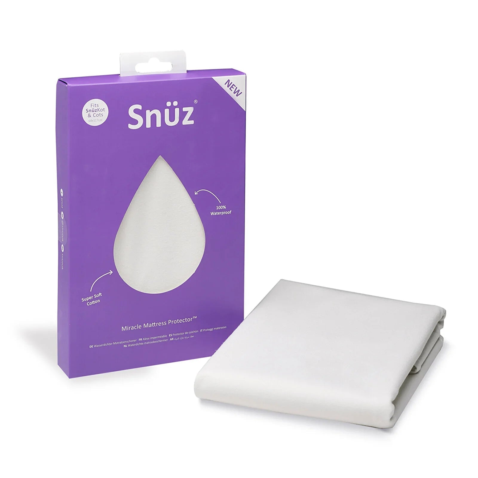 Snüz SnüzKot Mattress Protector 68x117cm - mezetto ebebek ebebek