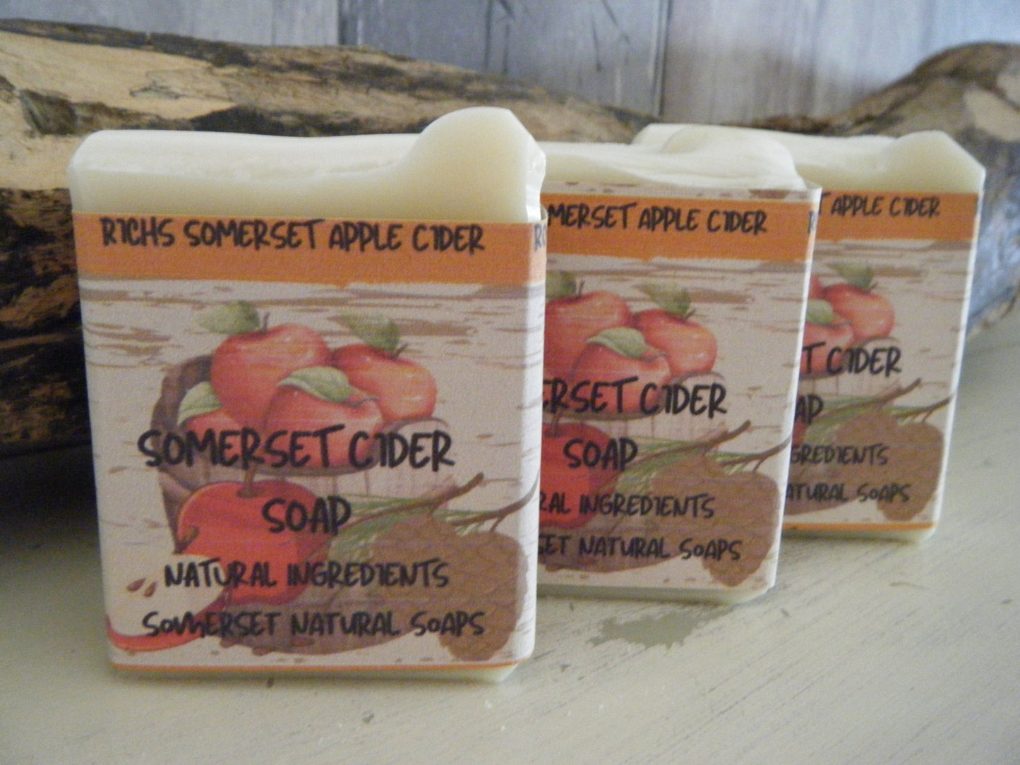 Somerset Cider Vegan Soap - mezetto Shopify Collective Somerset Natural Soaps
