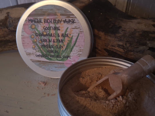 Soothing Mineral Facial Mask - mezetto Shopify Collective Somerset Natural Soaps