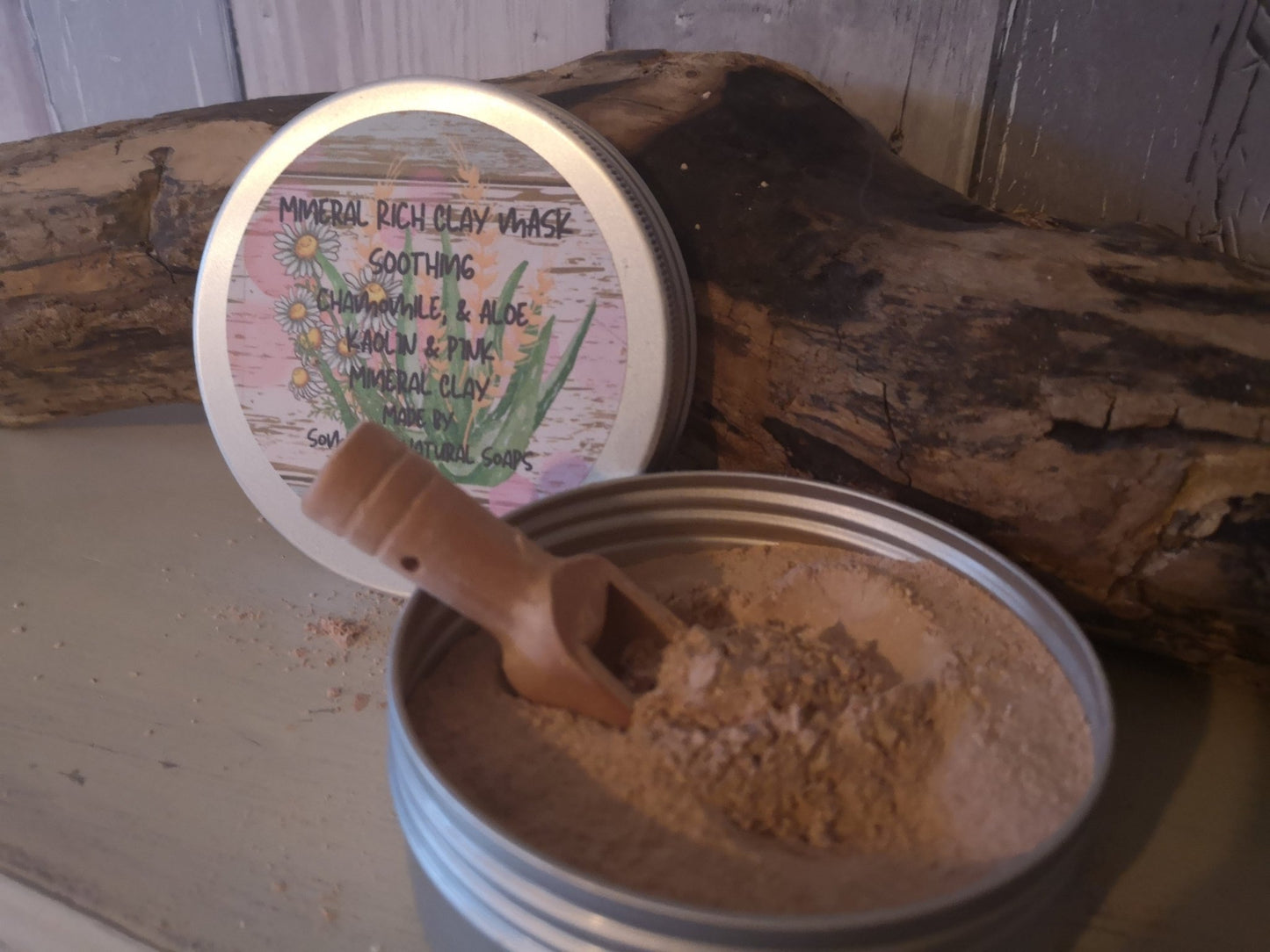 Soothing Mineral Facial Mask - mezetto Shopify Collective Somerset Natural Soaps