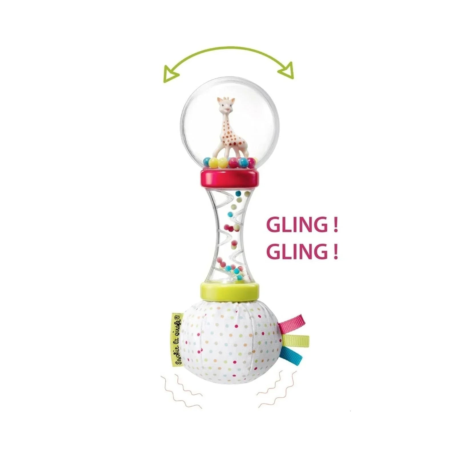 Sophie La Girafe Maracas Rattle - mezetto ebebek ebebek