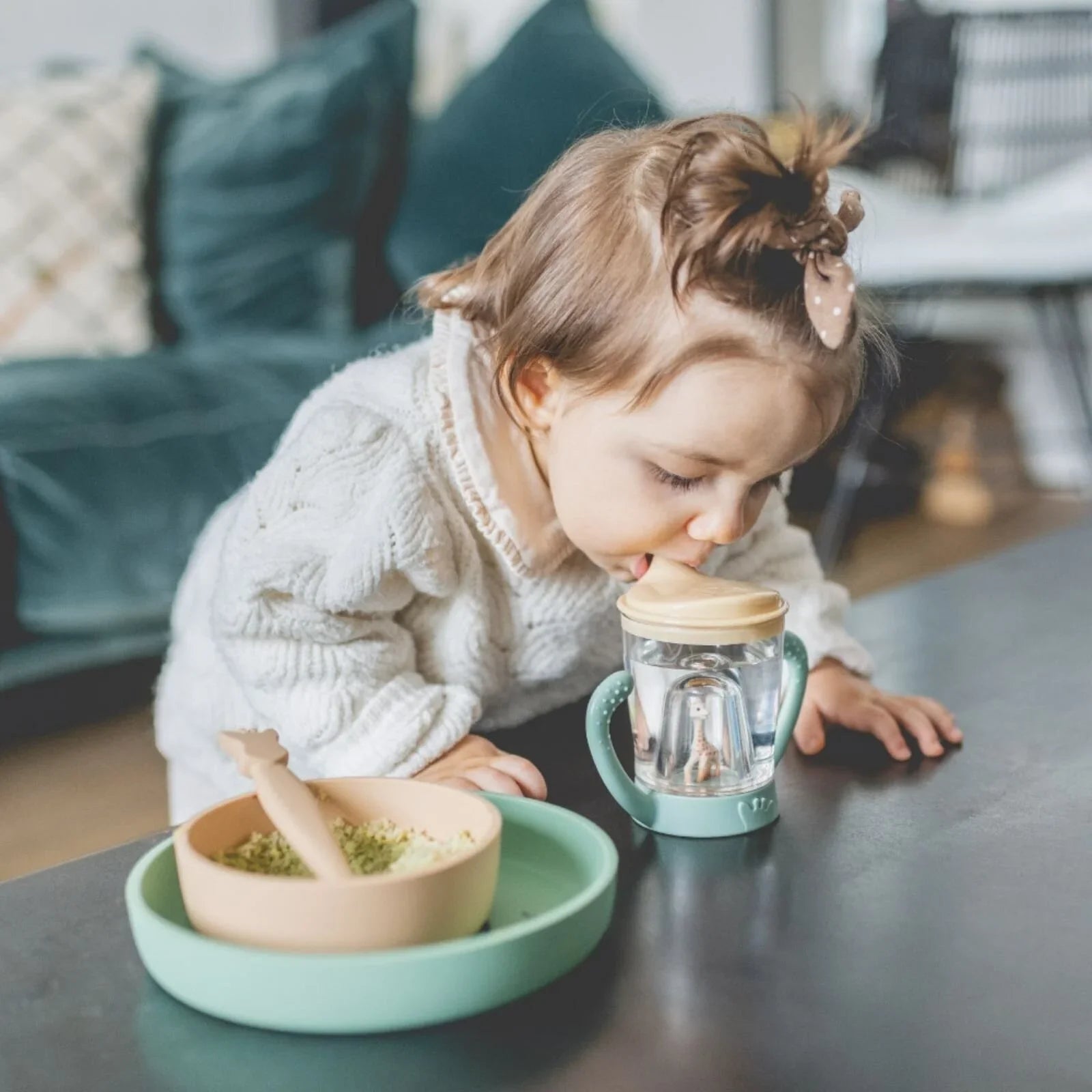 Sophie La Girafe Non - Spill Cup 6+ months - mezetto ebebek ebebek