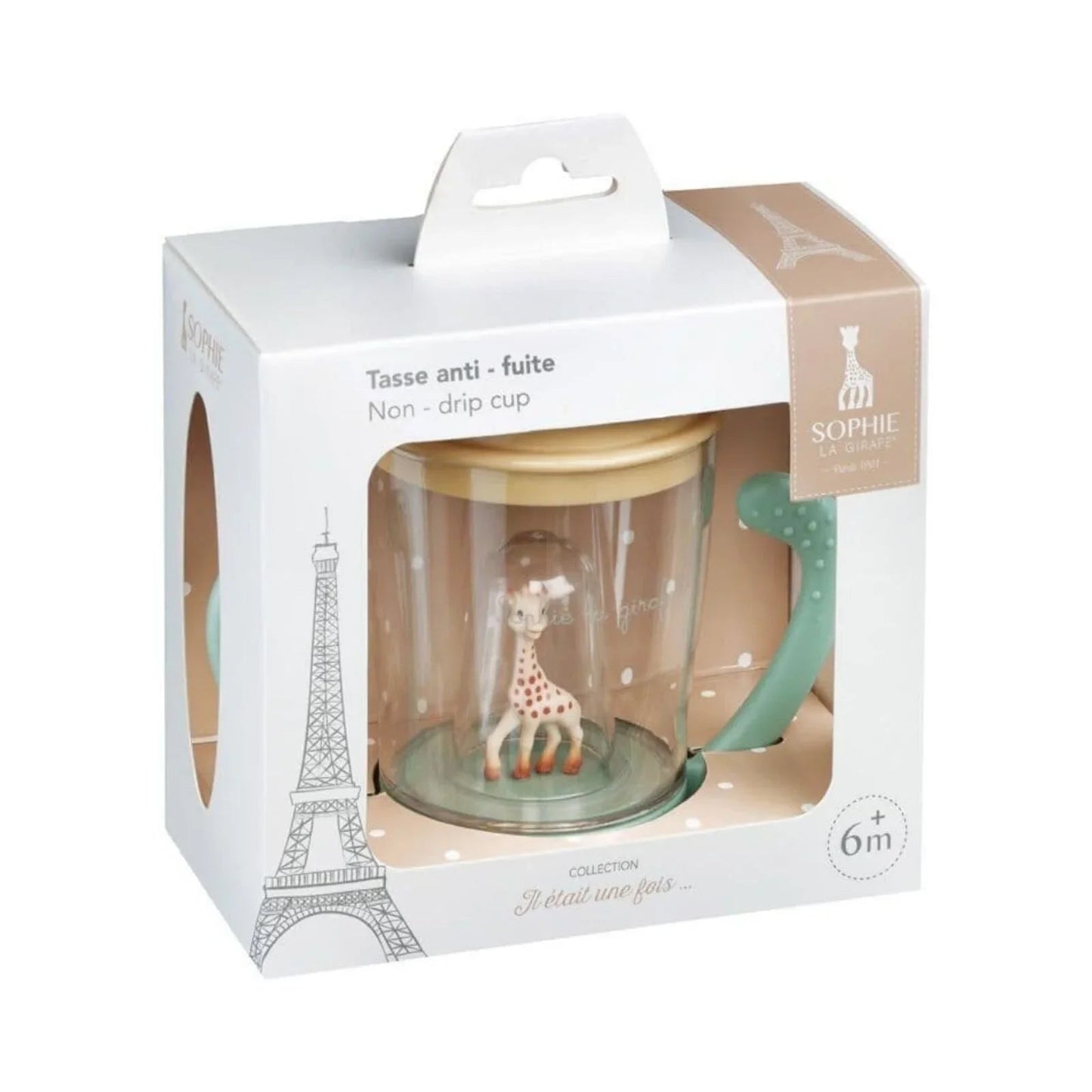 Sophie La Girafe Non - Spill Cup 6+ months - mezetto ebebek ebebek
