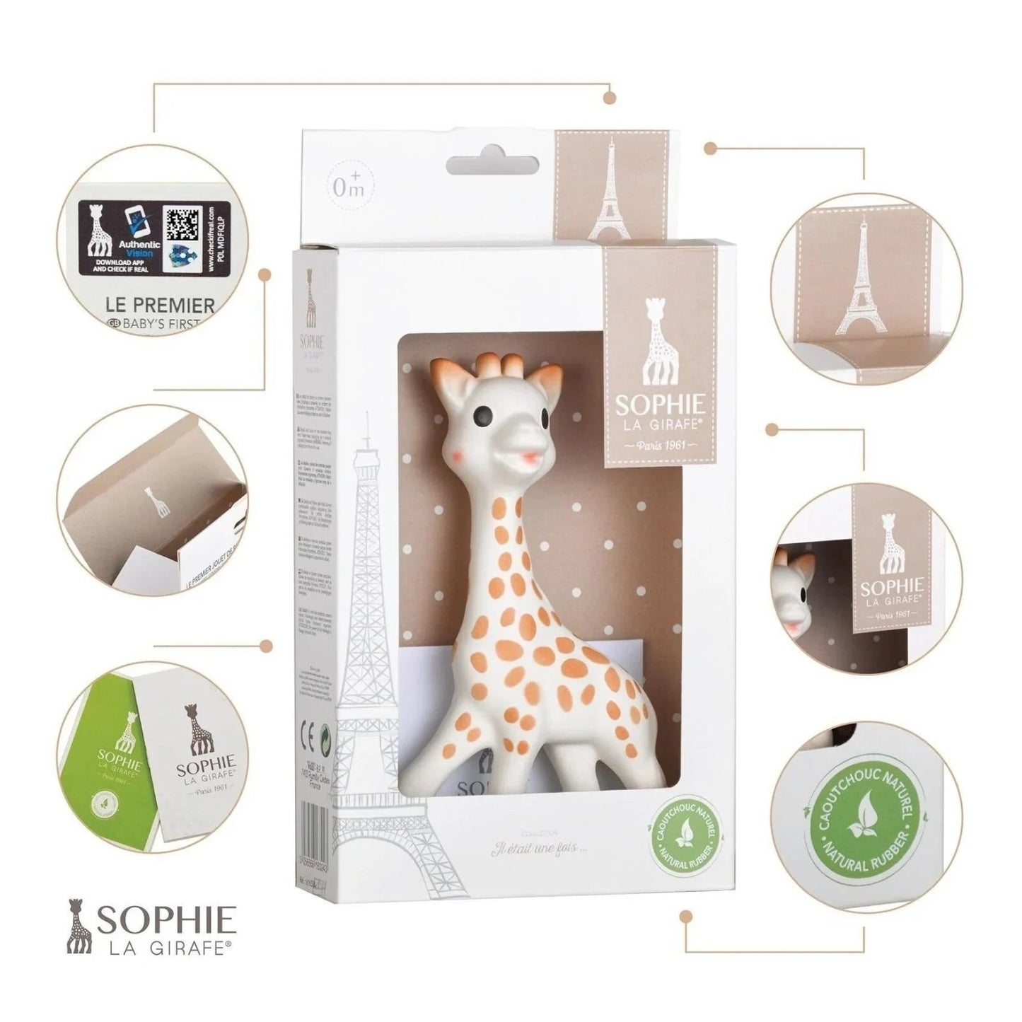 Sophie La Girafe Teether 12+ months - mezetto ebebek ebebek
