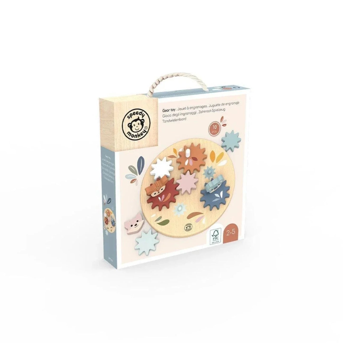 Speedy Monkey Gear Toy - mezetto ebebek ebebek