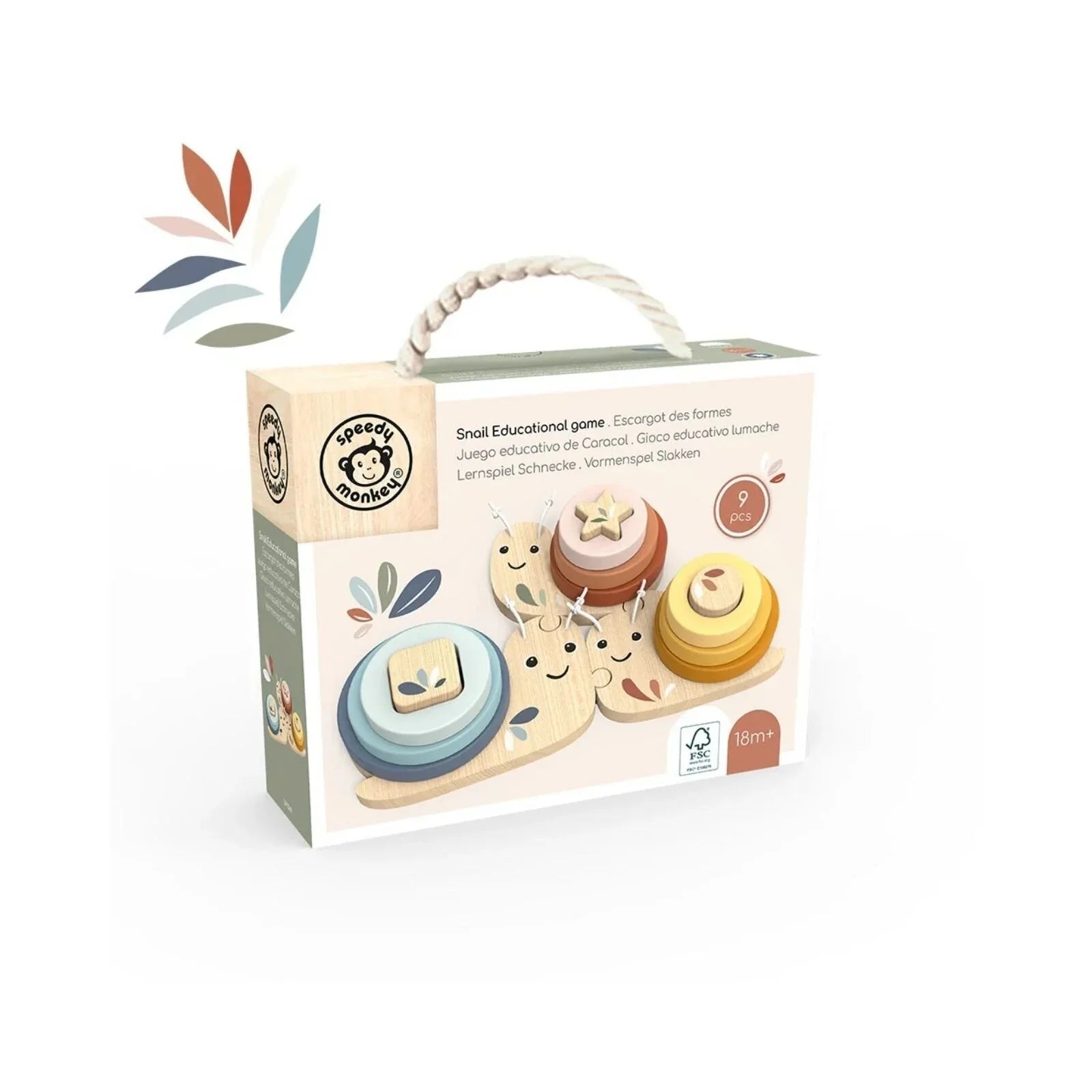 Speedy Monkey Snail Educational Game - mezetto ebebek ebebek