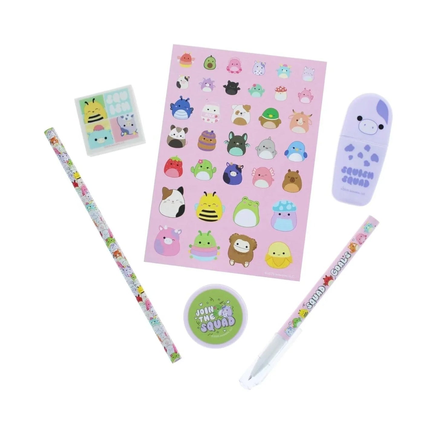 Squishmallows Super Stationery Set - mezetto ebebek ebebek