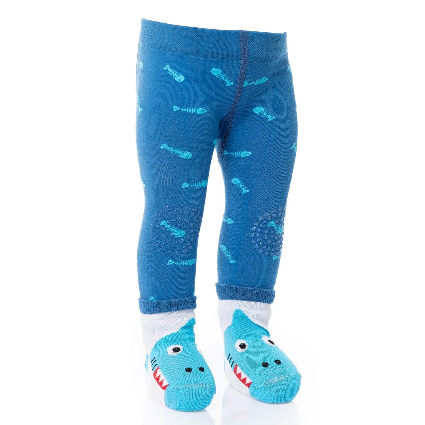 Step Baby Boy Tights and Socks - Blue - mezetto ebebek ebebek