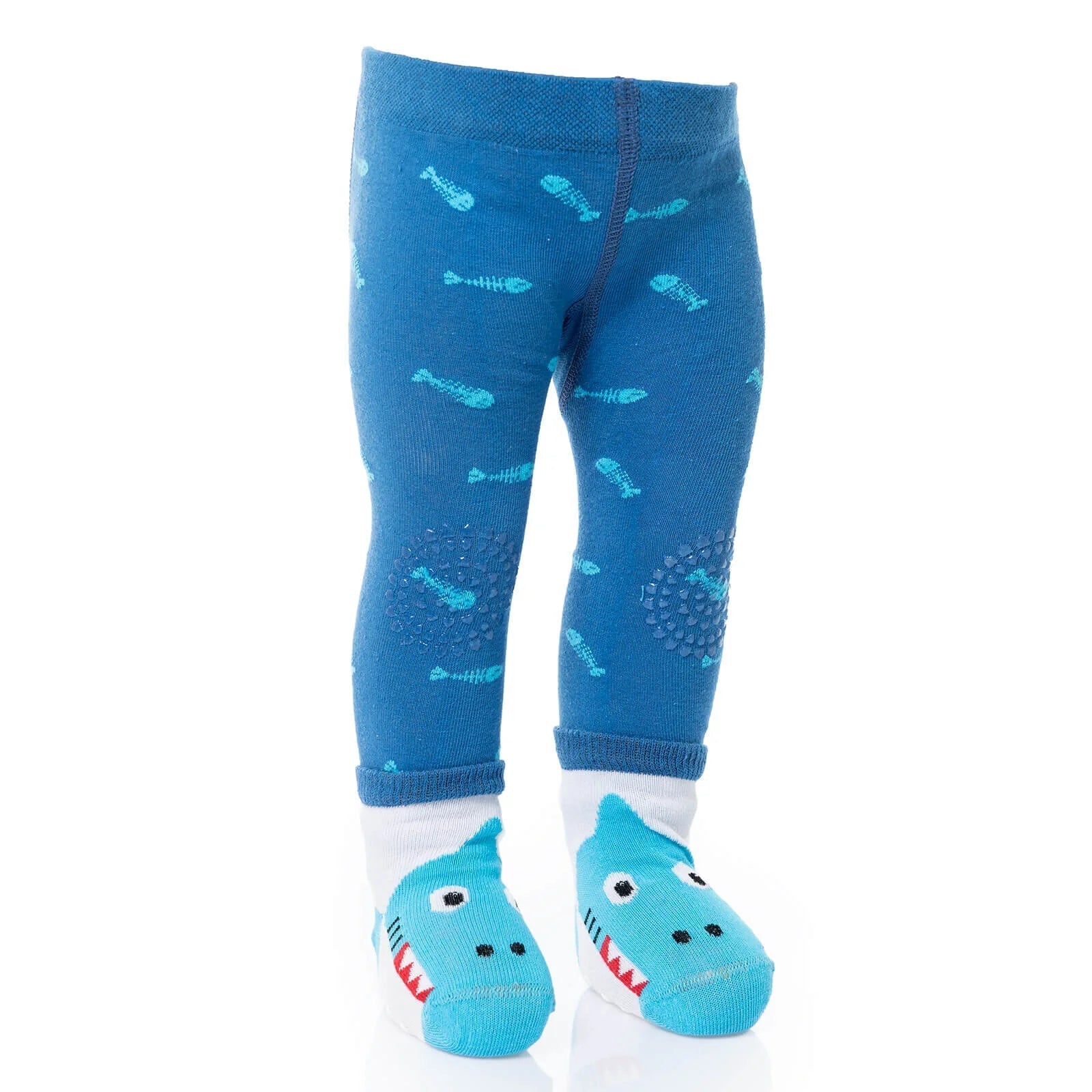 Step Baby Boy Tights and Socks - Blue - mezetto ebebek ebebek