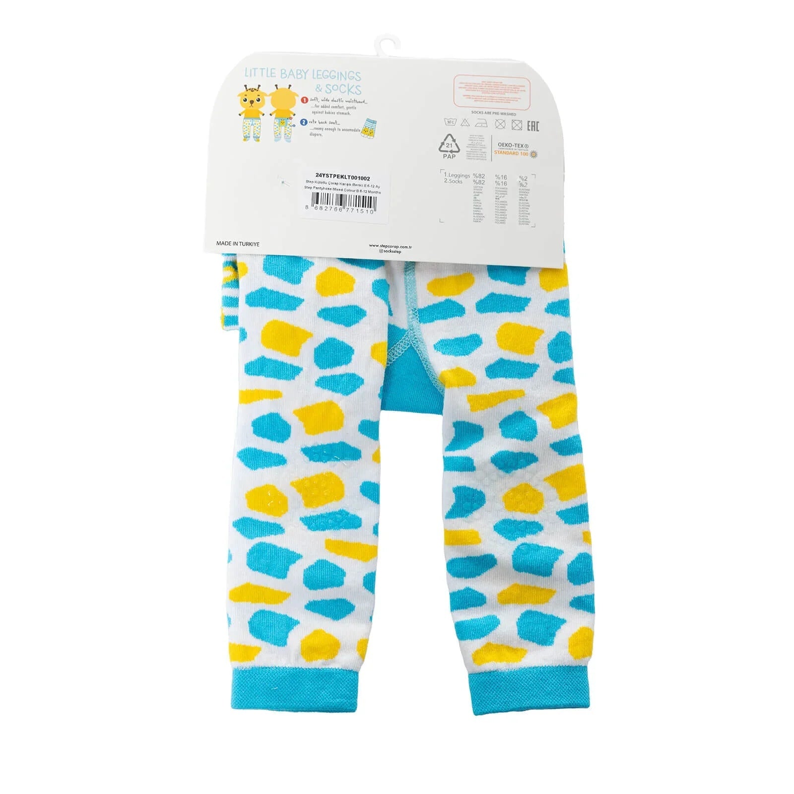 Step Baby Boy Tights and Socks - Multicolour - mezetto ebebek ebebek