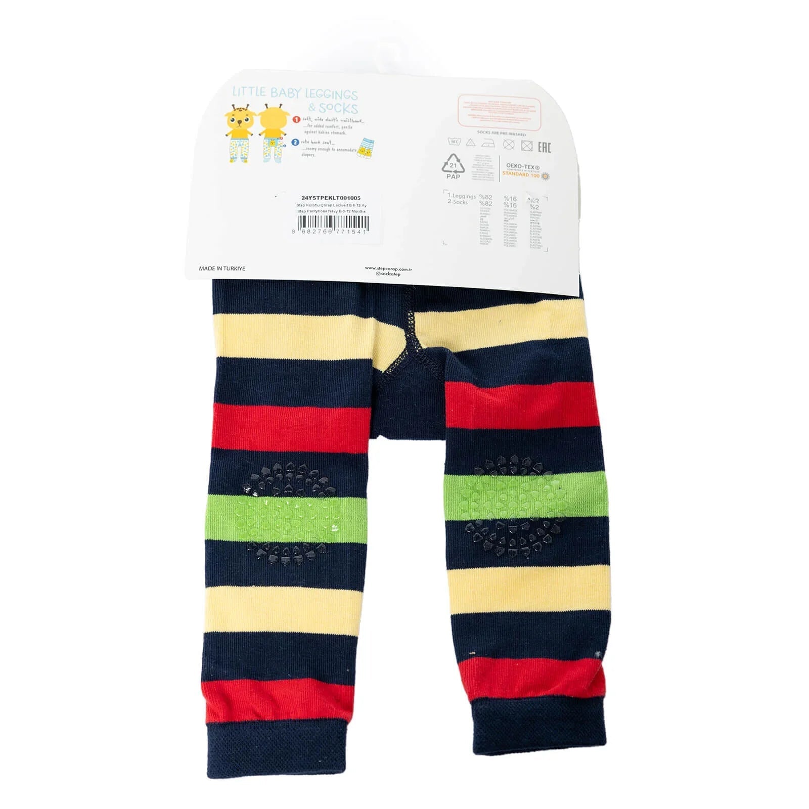 Step Baby Boy Tights and Socks - Navy Blue - mezetto ebebek ebebek